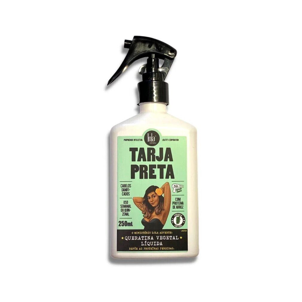 Lola Cosméticos Haarfestiger Lola Tarja Schwarzes pflanzliches Keratin Spray