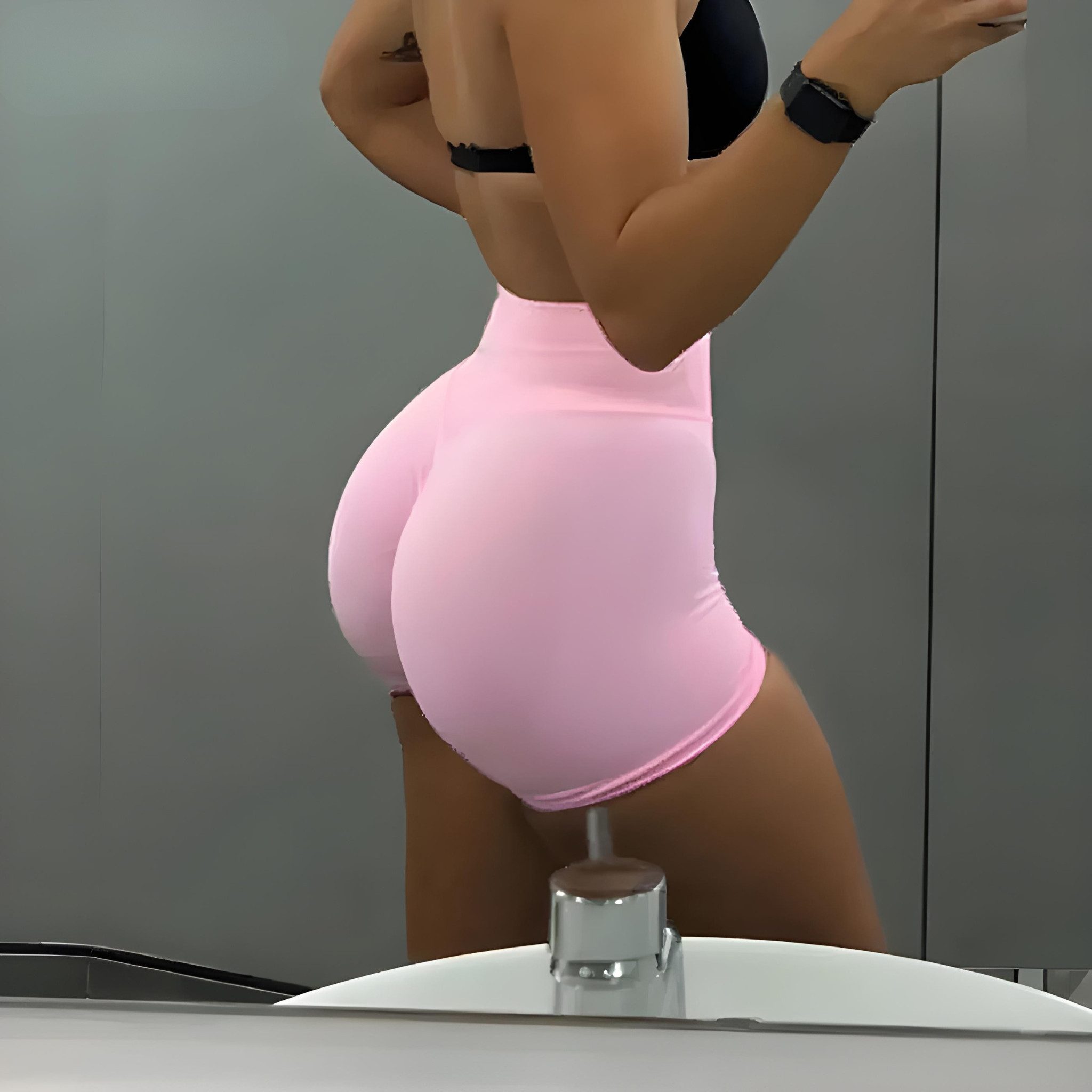 NEXORA Leggings Damen Shorts, Radlerhose, Push Up Leggings, Gym Leggings Sc günstig online kaufen