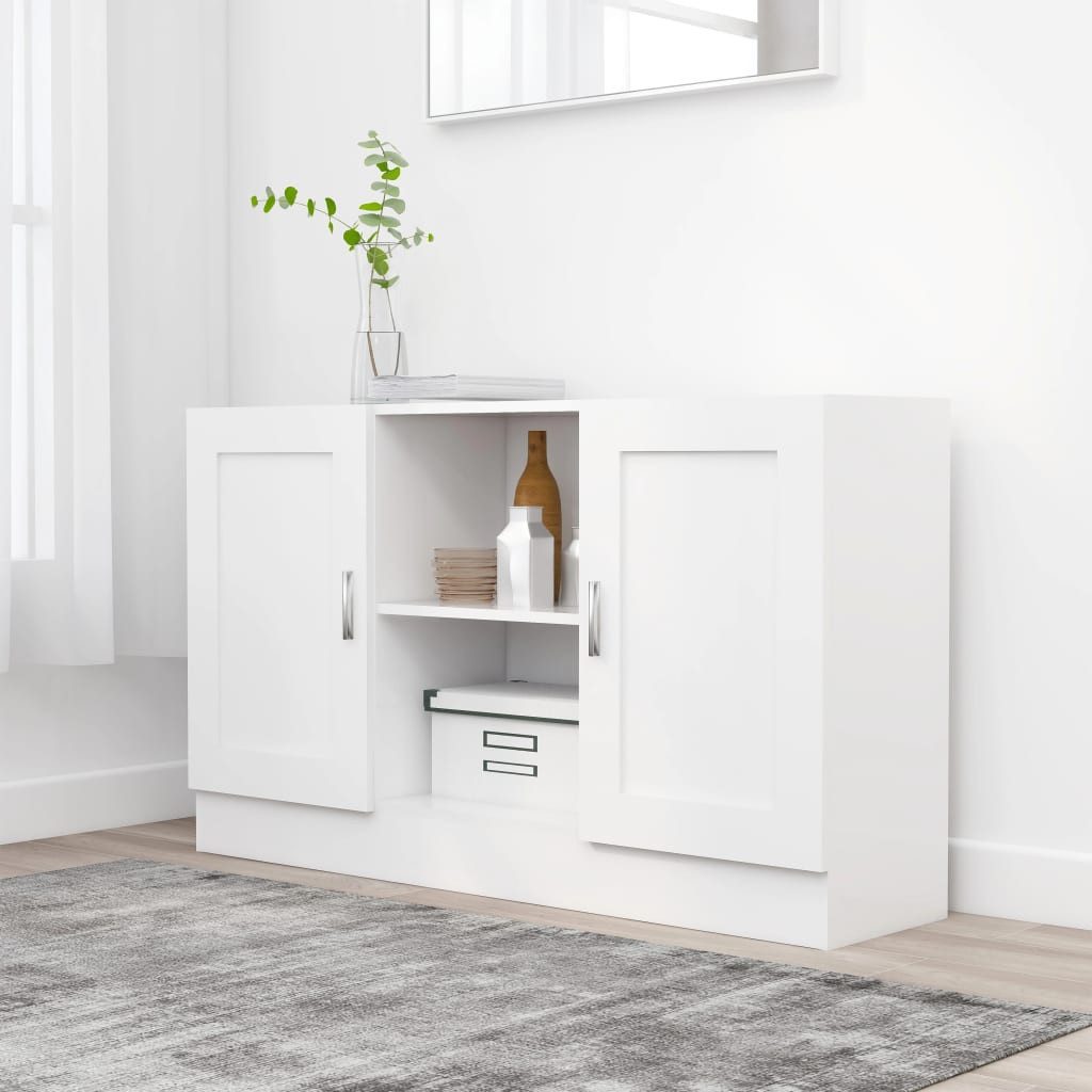 DOTMALL Sideboard Sideboard Weiß 120x30,5x70 cm günstig online kaufen