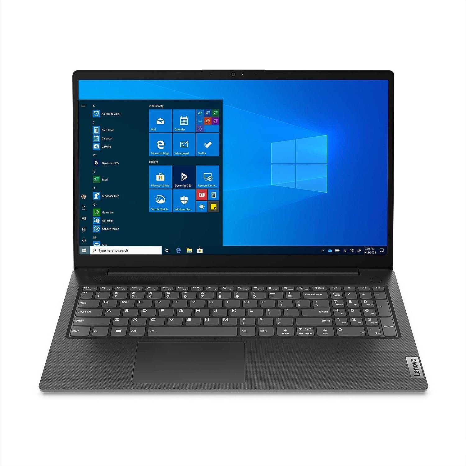 Lenovo V15 Notebook (39,60 cm/15.6 Zoll, AMD Ryzen 7 5825U, Radeon RX Vega 8, 2000 GB SSD, fertig installiert & aktiviert)