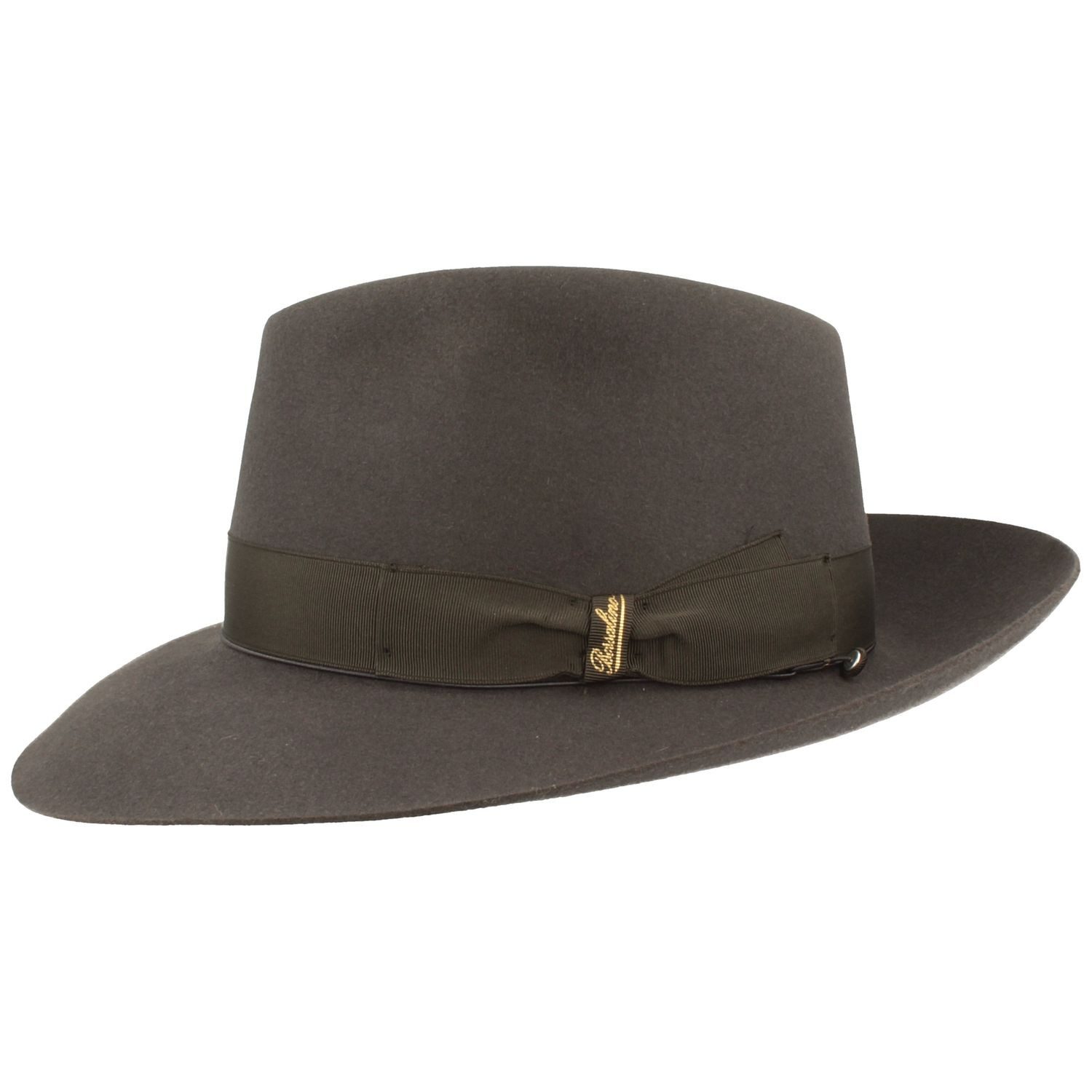 Borsalino Filzhut feiner Haarfilzhut breite Bogartform