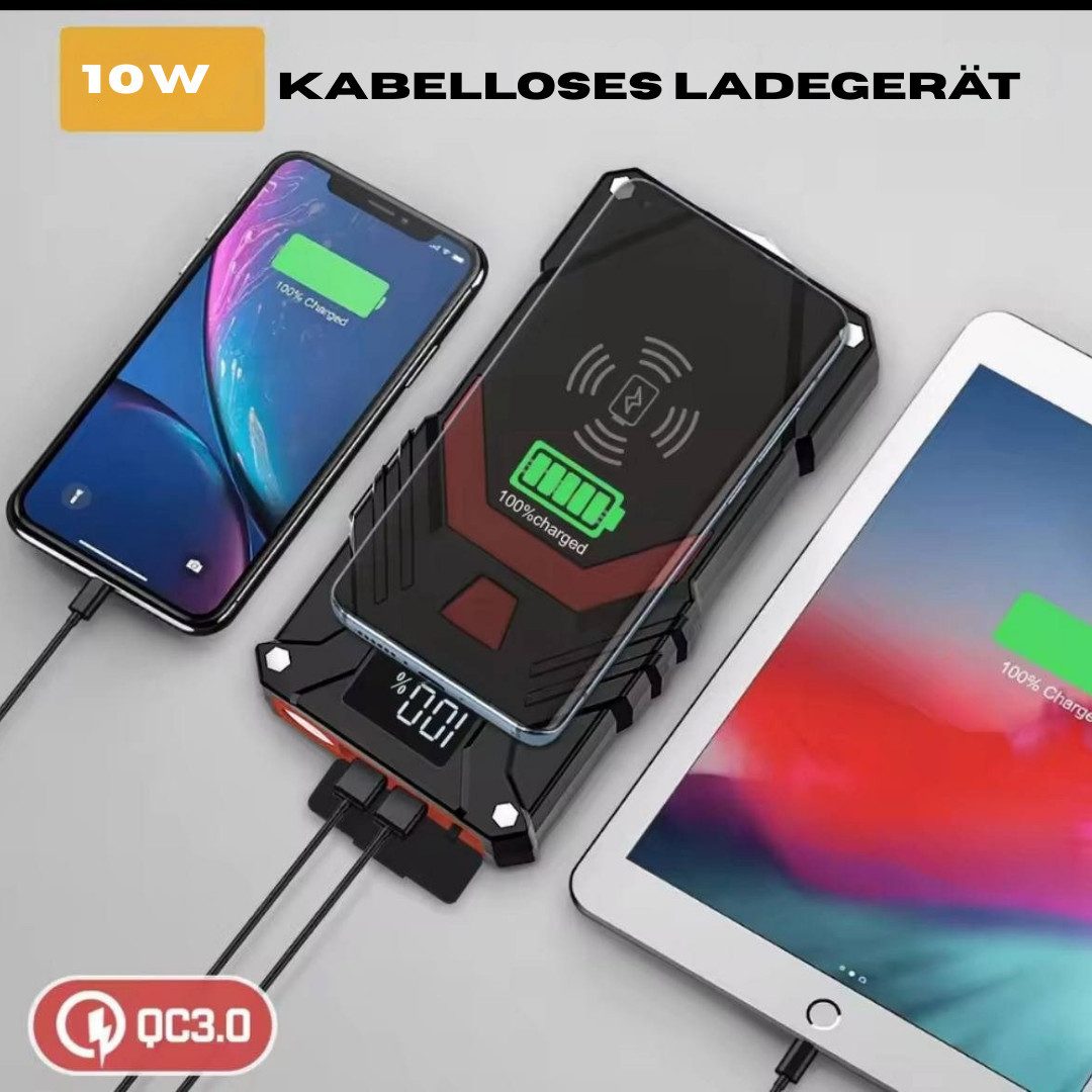 Biuble JS002 Jump Starter 12000 mAh, 1500 A, Power Bank, LED Emergency Light for 12V Vehicles