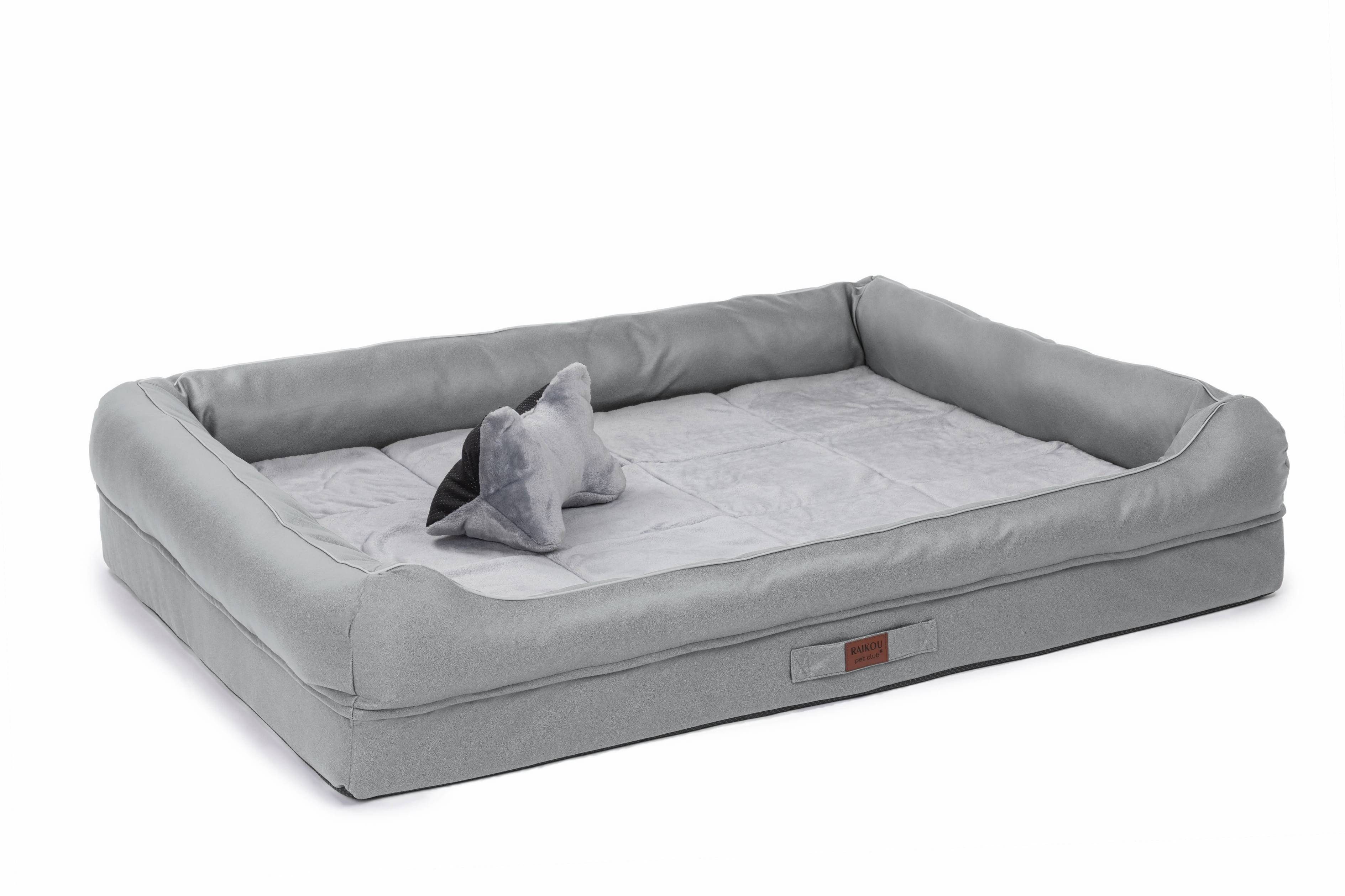 RAIKOU Hundematte Hundebett mit Abnehmbarem Kissen, günstig online kaufen