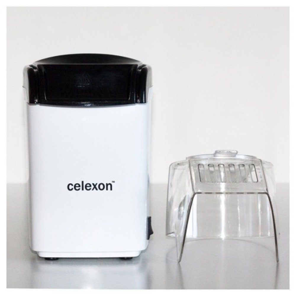 Celexon Popcornmaschine CinePop CP150, 13x19x29 50g, / Schwarz Watt, Füllmenge cm, 1200 Weiß