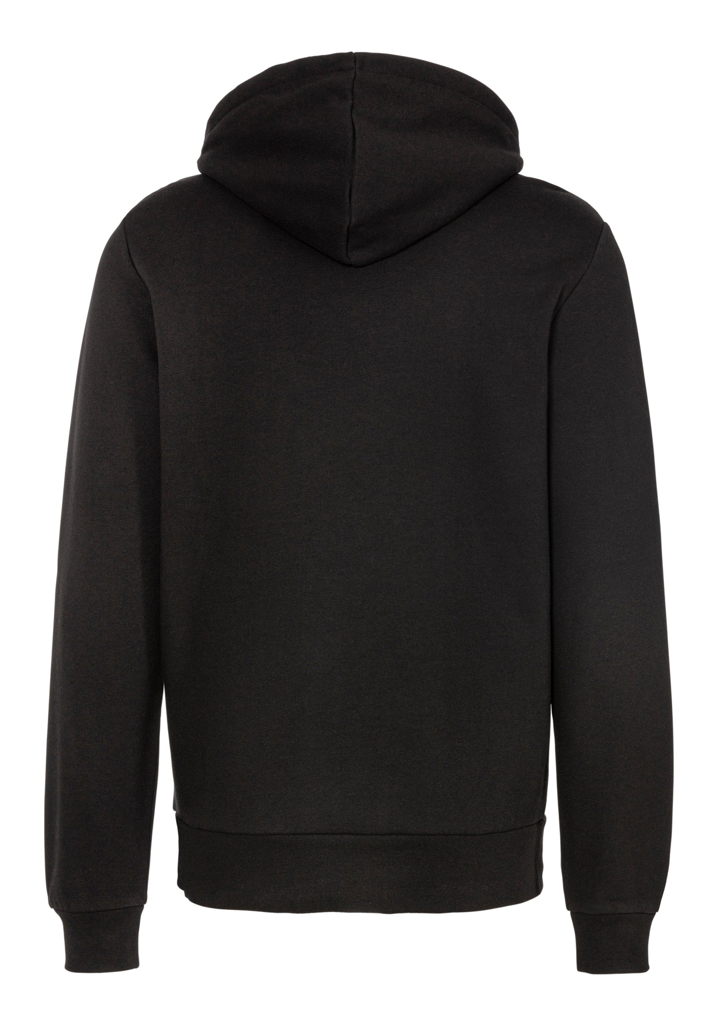 Lacoste Kapuzensweatshirt mit Lacoste Krokodil Stickerei auf der Brust günstig online kaufen
