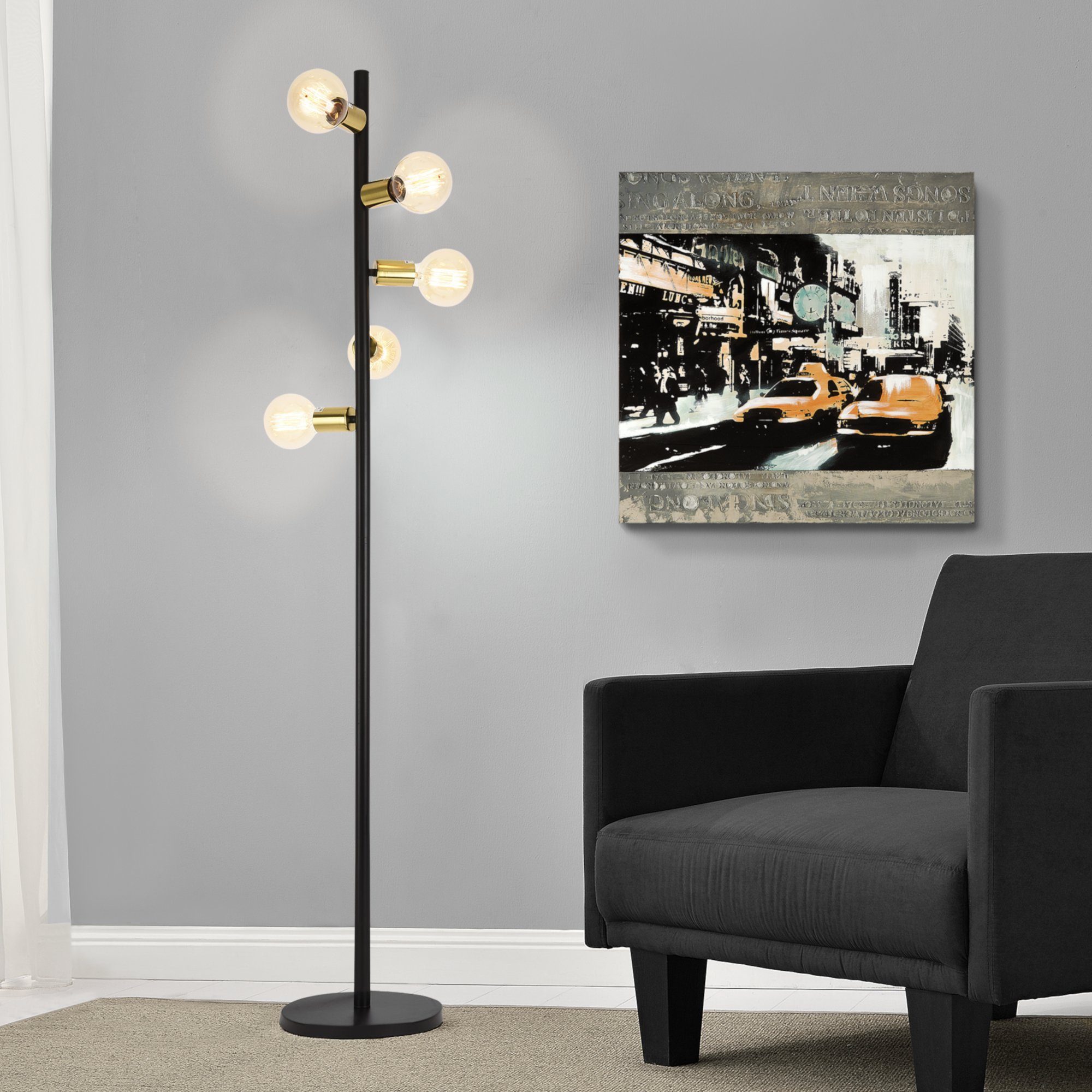 lux.pro Stehlampe, »Hjo« Stehleuchte Design Standlampe online kaufen | OTTO