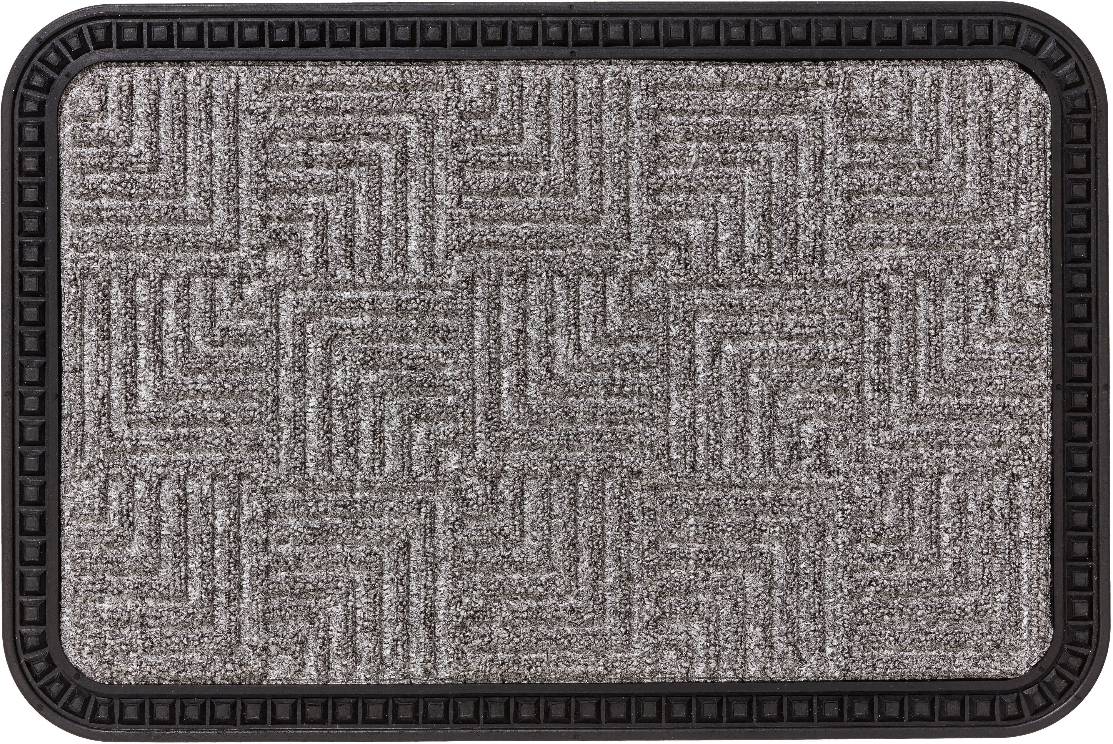 ASTRA Fußmatte Border Star 2, rechteckig, Höhe: 8 mm, Schmutzfangmatte, In -und Outdoor geeignet