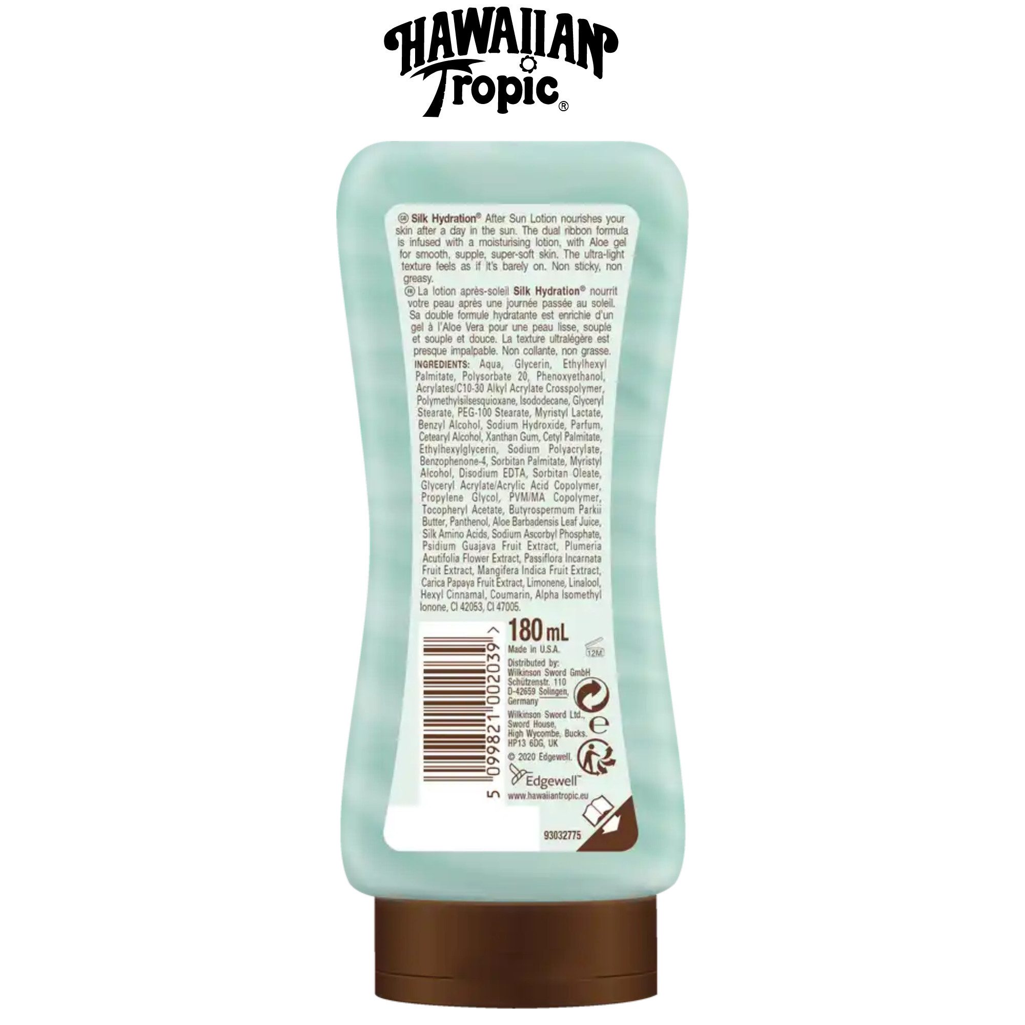 Hawaiian Tropic After Sun-Lotion Silk Hydration AIR SOFT Coconut & Papaya 2er Pack (2x 180ml)