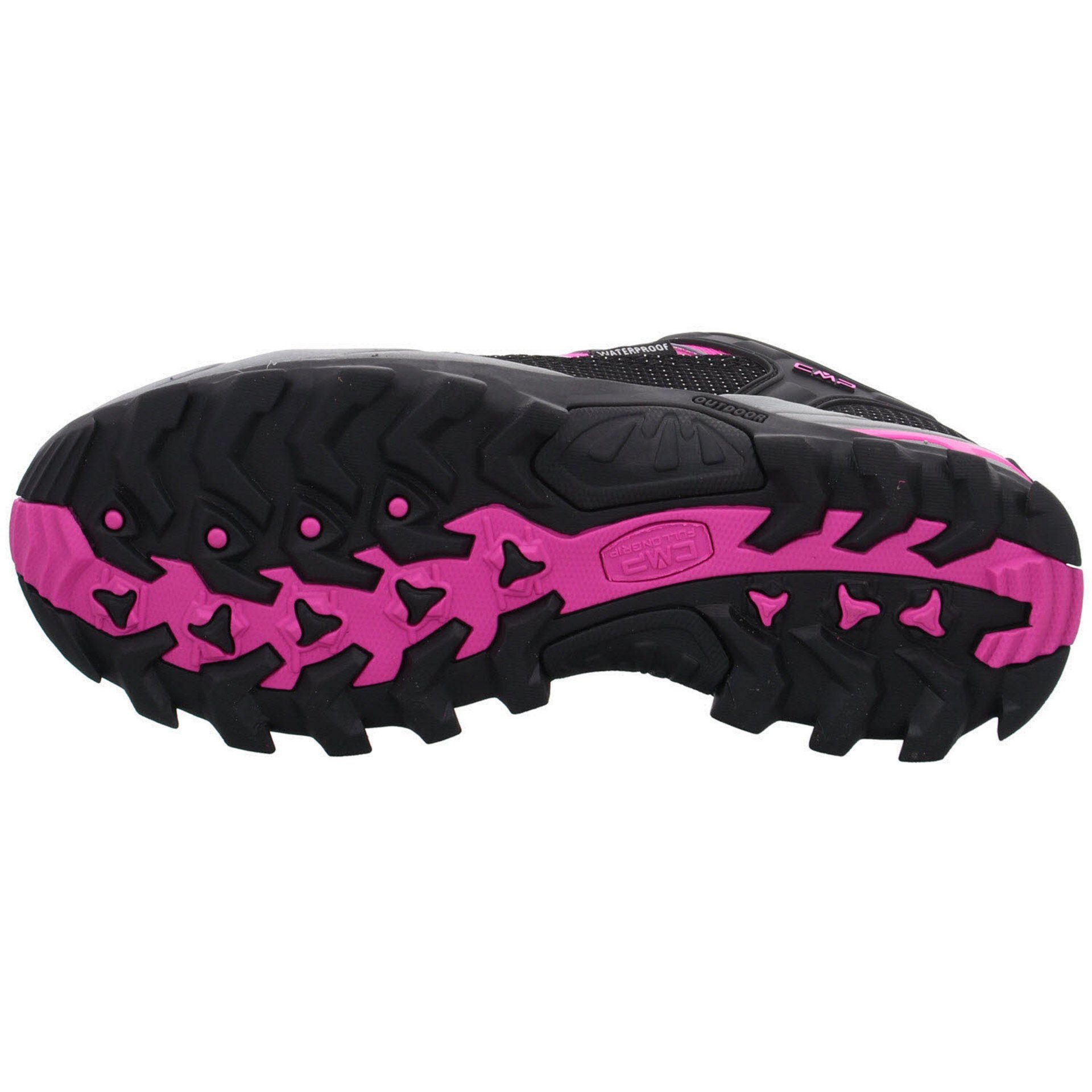 (03201886) Damen Outdoorschuh pink Low Leder-/Textilkombination Schuhe Rigel Outdoor Outdoorschuh CMP fluo-b.blue