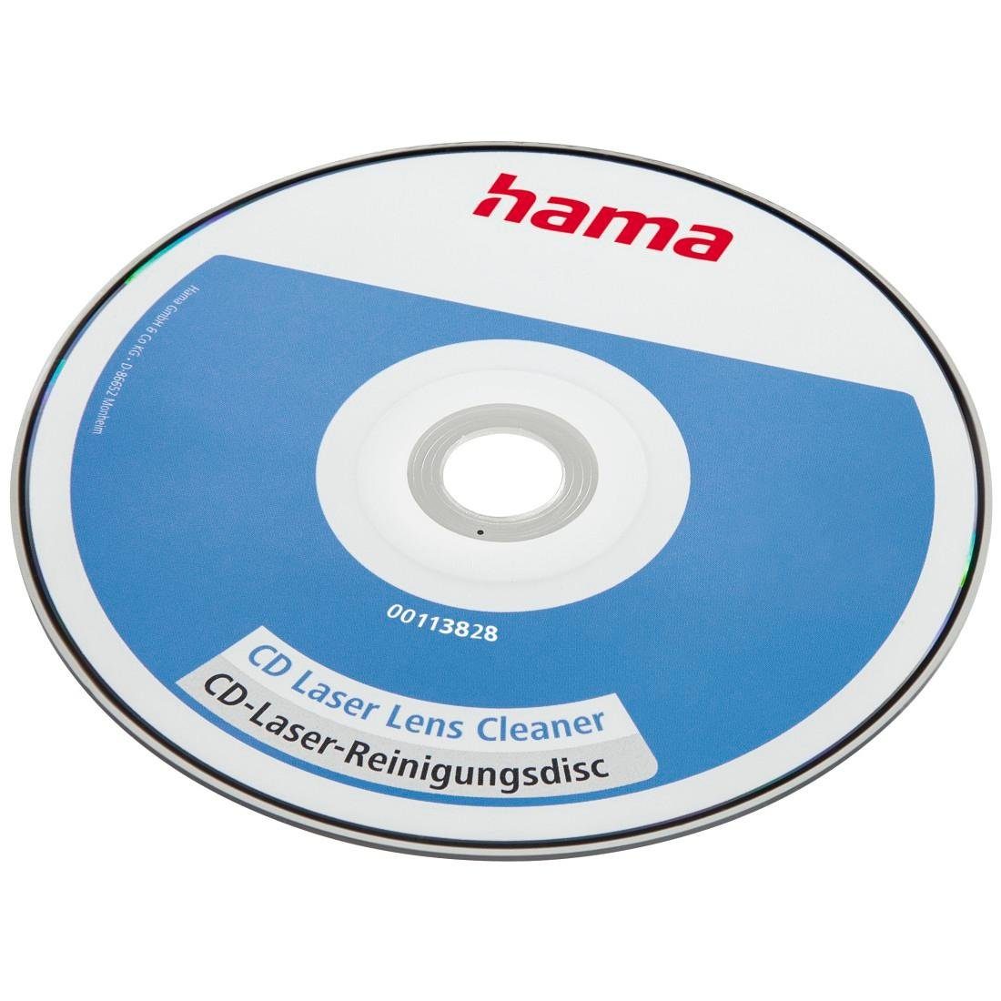 Hama Reinigungs-CD CD Laser Reinigungsdisk, mit Reinigungsflüssigkeit, einzeln verpackt