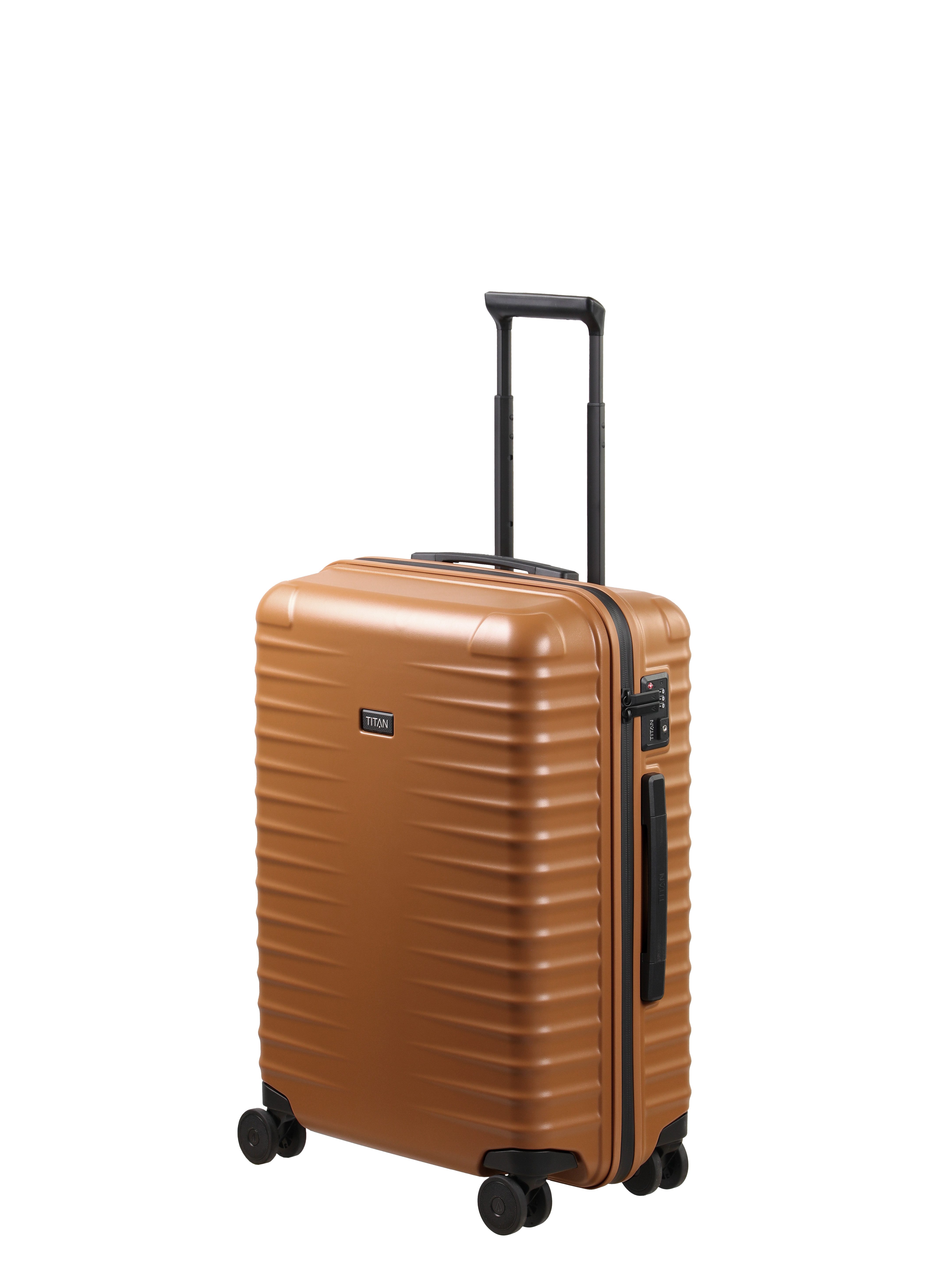 TITAN - Made in Germany Trolley UPGRADE Koffer Hartschale, 4 Rollen, mit kratzresistenter Oberfläche und cleverer Innenaufteilung Größe M