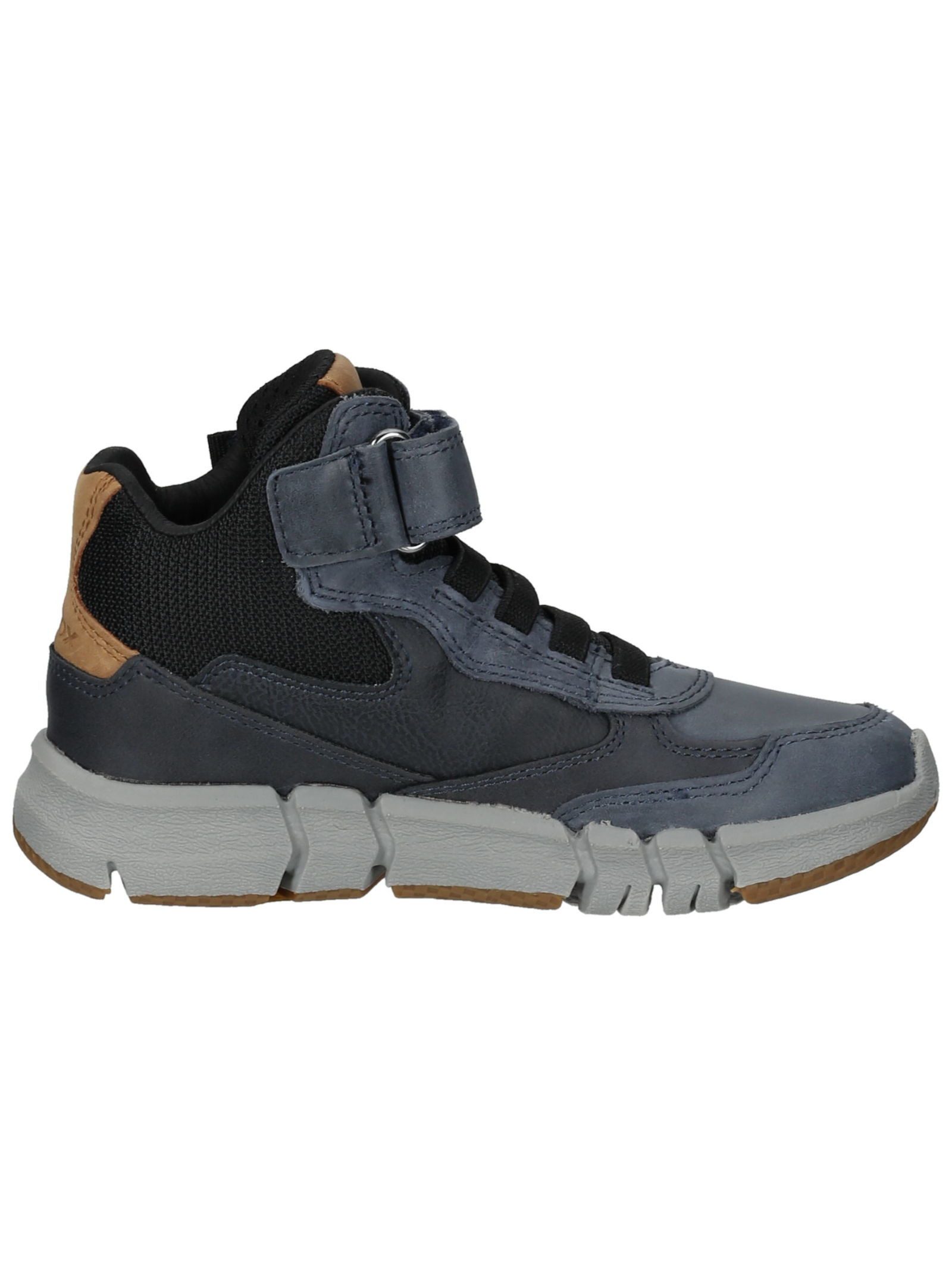 Geox Stiefelette Veloursleder/Textil Schnürstiefelette