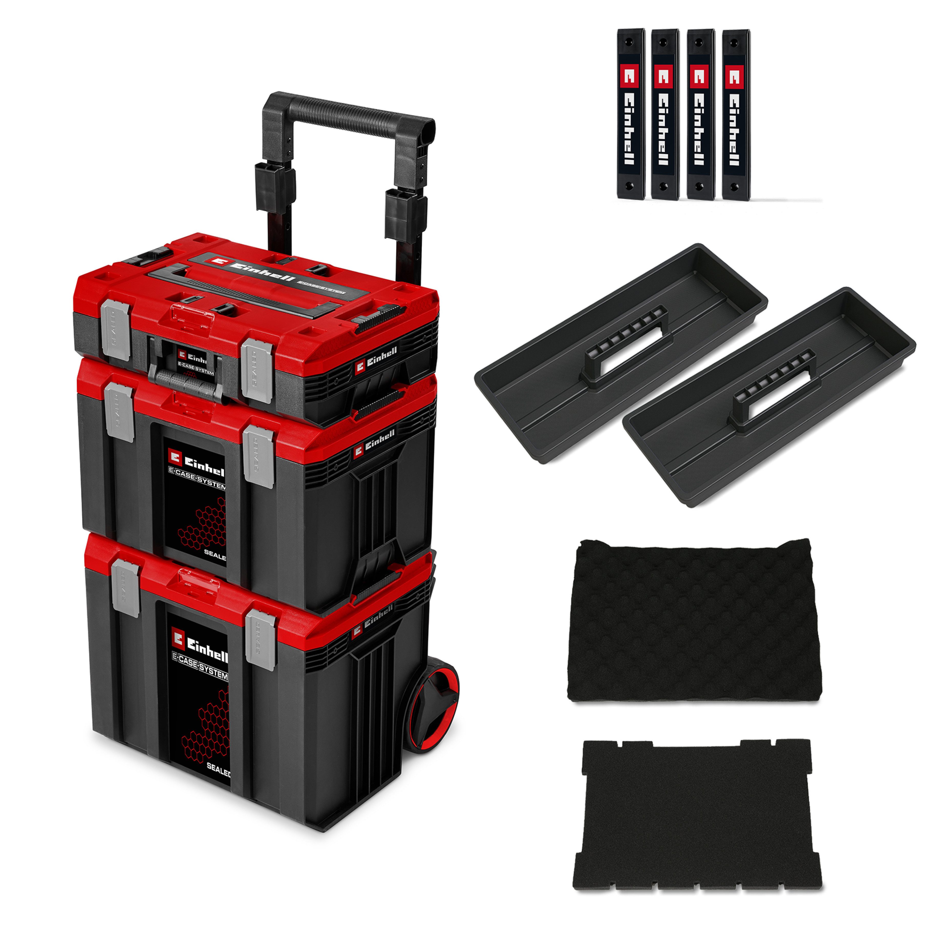 Einhell Werkzeugkoffer E-Case Rolling Workshop SEALED