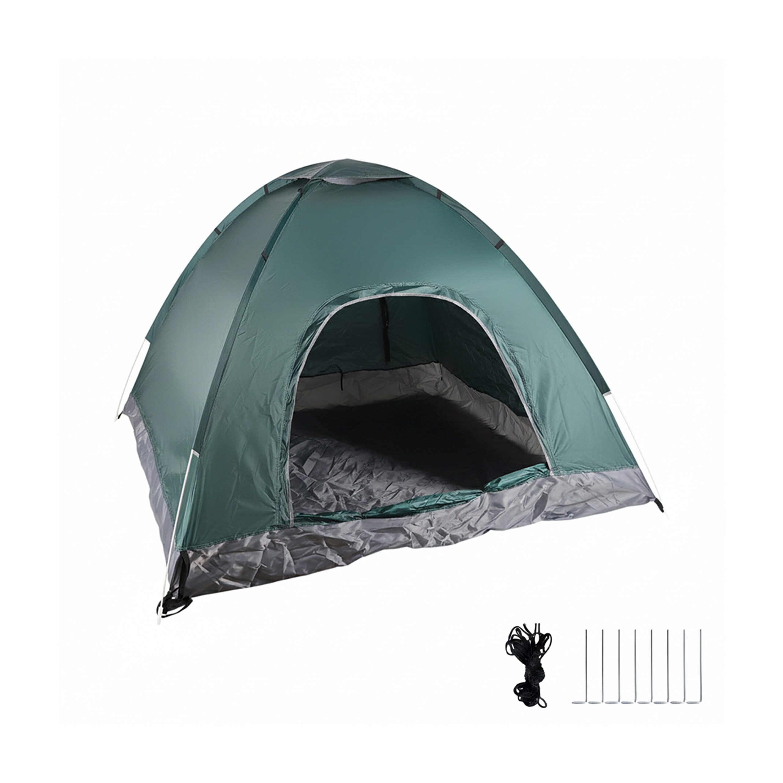 relaxdays Wurfzelt Pop Up Zelt Strand, Grün