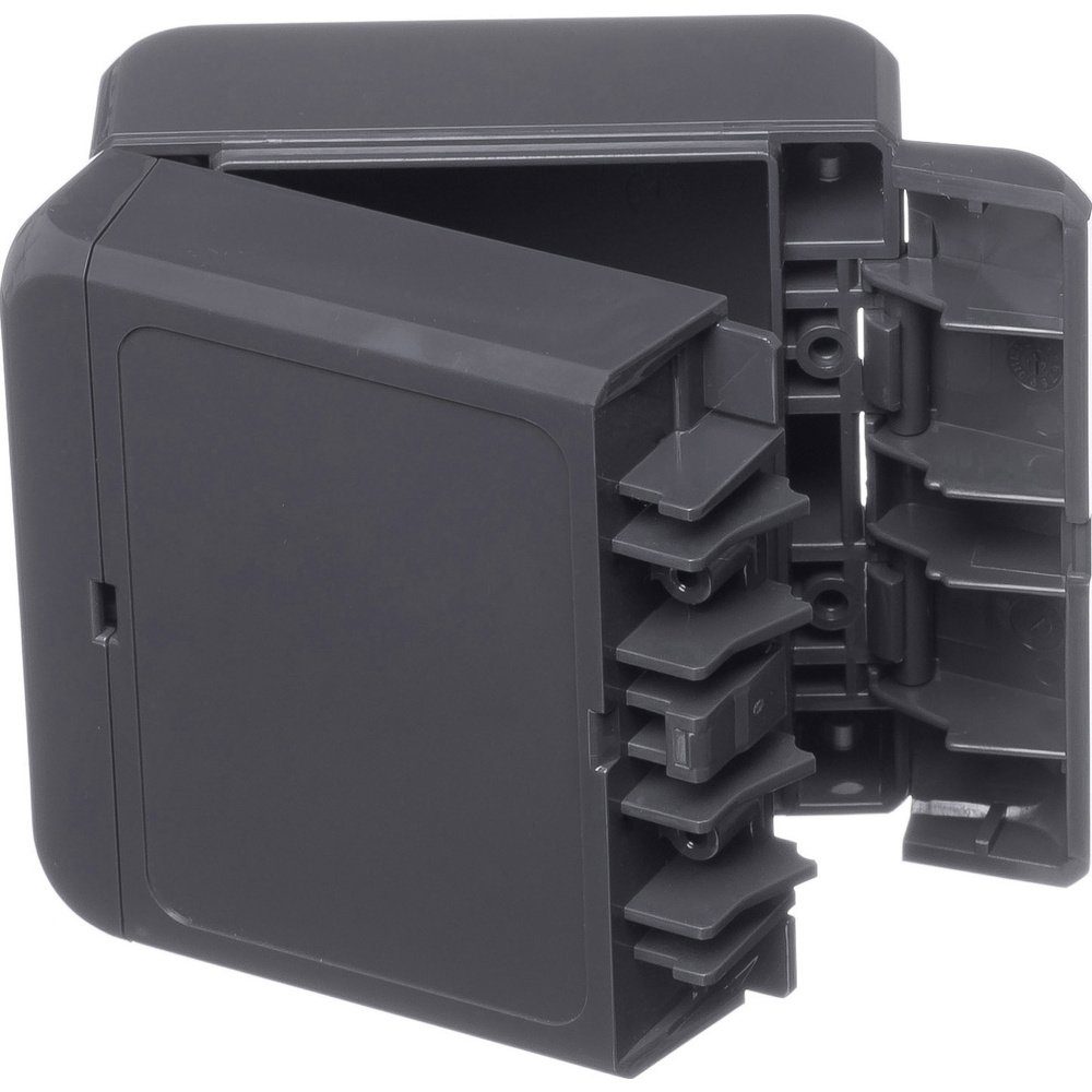 Bopla Montagerückgehäuse Bopla Bocube B 080805 ABS-7024 96031114 Industrie-Gehäuse 80 x 89 x 47, (Bocube B 080805 ABS-7024)
