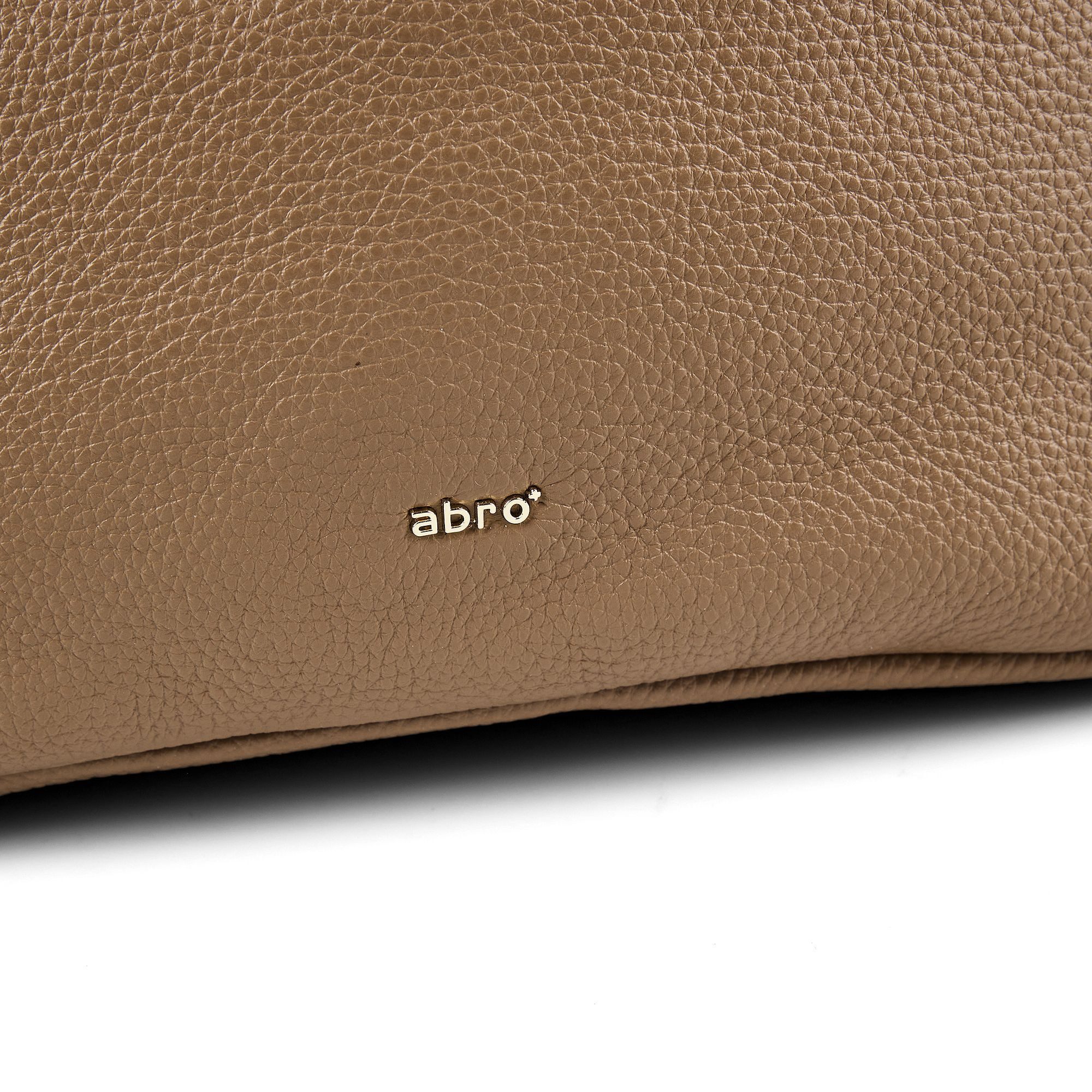 Abro Schultertasche Ebony, Leder