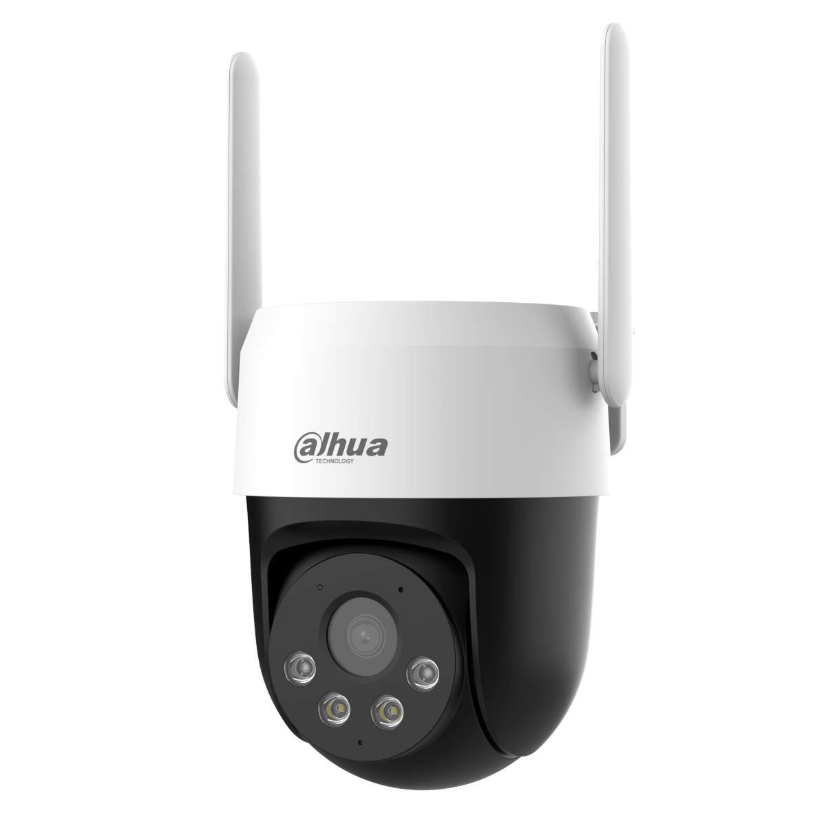 Dahua Überwachungskamera Picoo A2 5 MP 4G/LTE-Überwachungskamera mit Schwenk- und Neigefunktion (mit integrierter Sirene, intelligentem Tracking, KI-Erkennung, Nachtsicht, Wetterfest, 2-Wege-Audio)