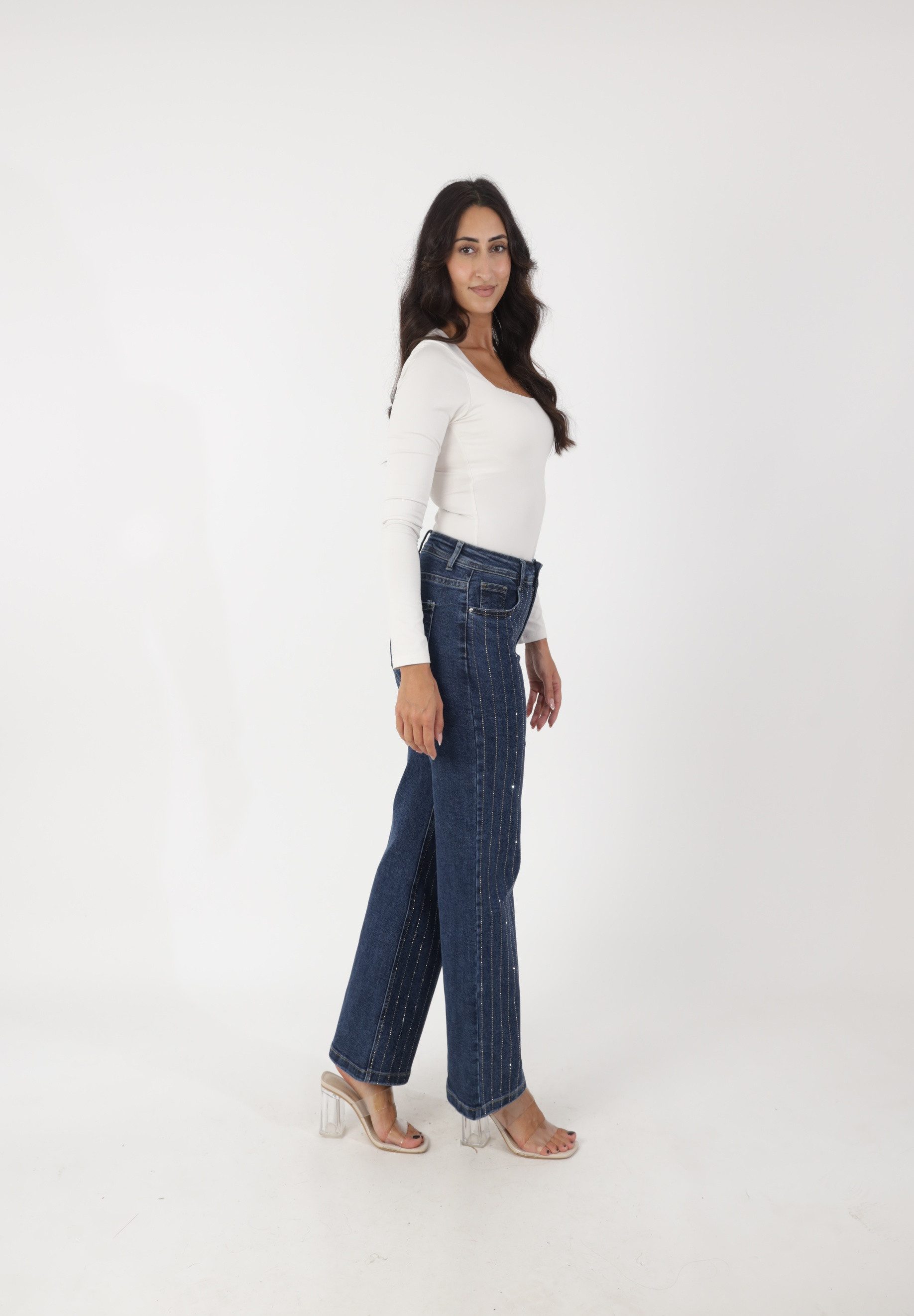 Elara Stoffhose Elara Damen Hose (1-tlg)