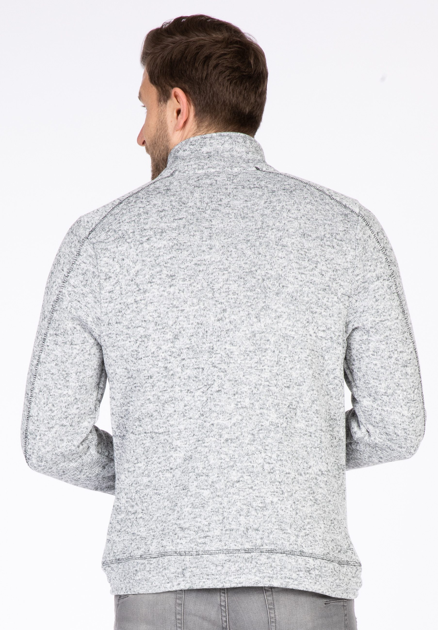 DEPROC Active Strickfleecejacke KIRKVALE X MEN auch in Großen Größen erhältlich