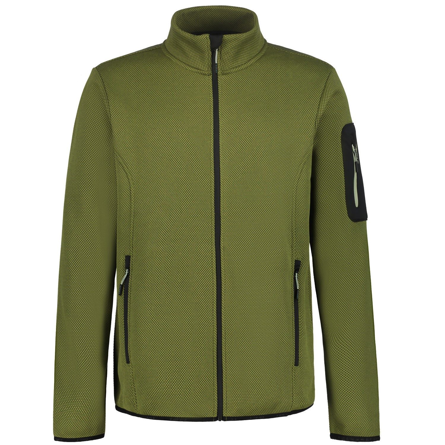 Strickfleecejacke Bredstedt Midlayer ohne Kapuze