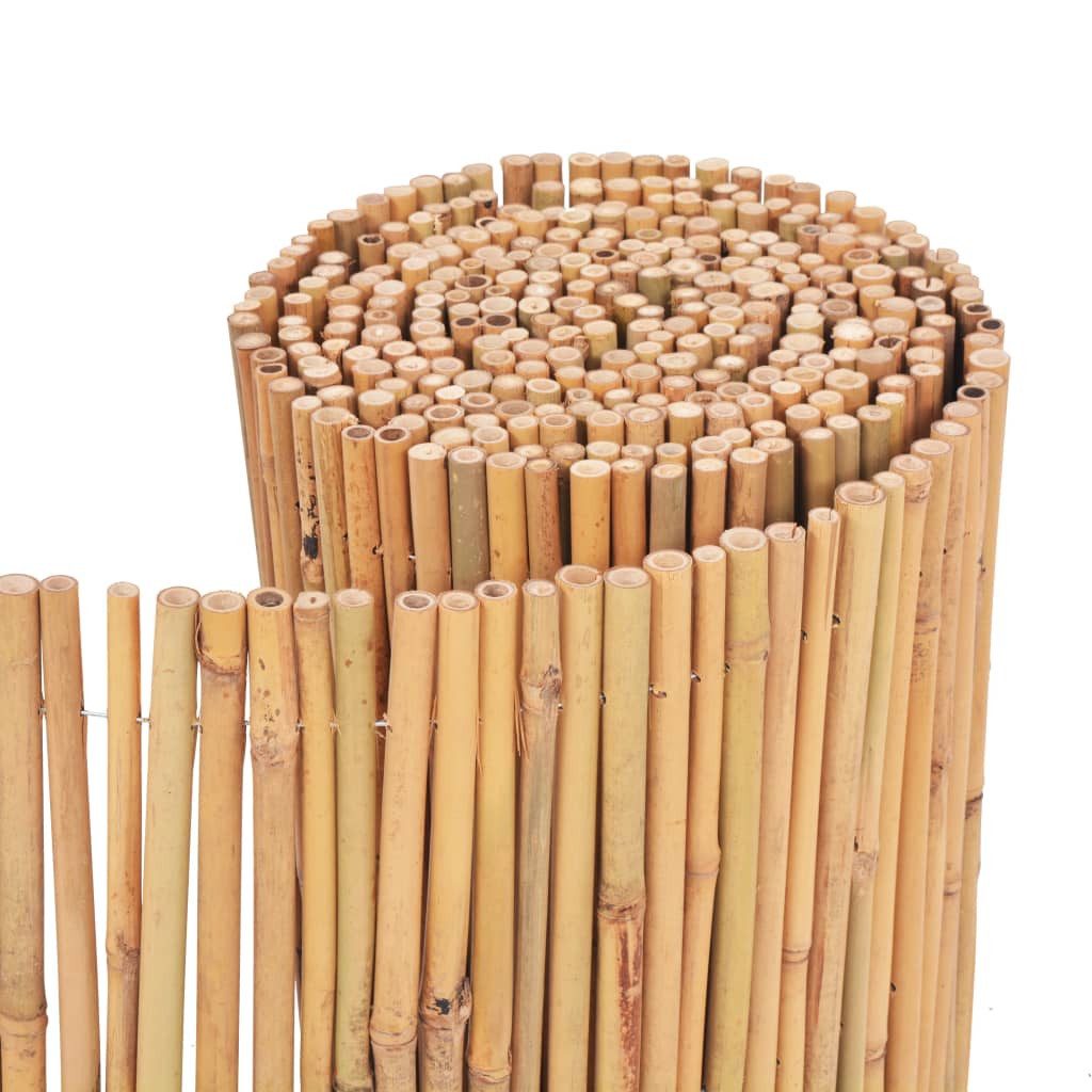 Thumbnail - vidaXL Gartenzaun Gartenzaun Bambus 500 x 30 cm, (1-St)
