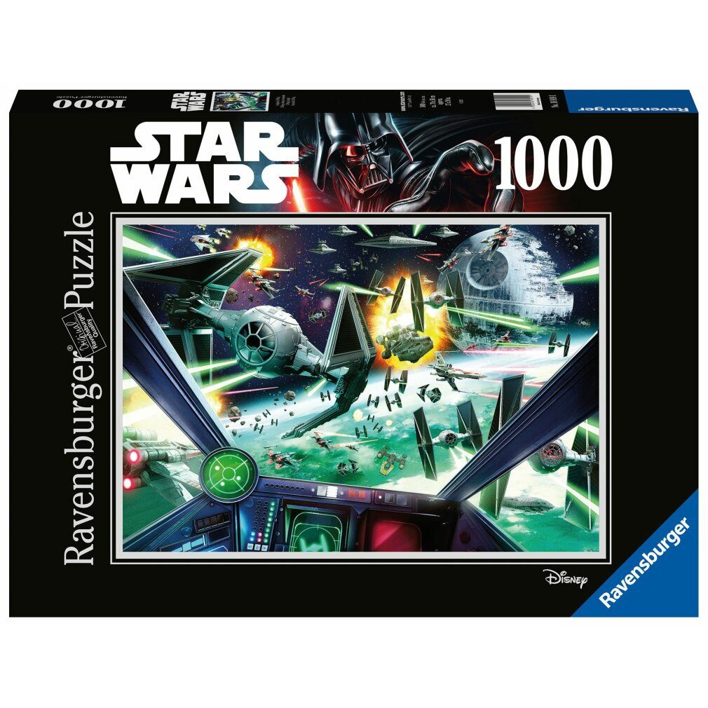 Thumbnail - Ravensburger Geschenkpapier Star Wars Puzzle X-Wing Cockpit (1000 Teile)