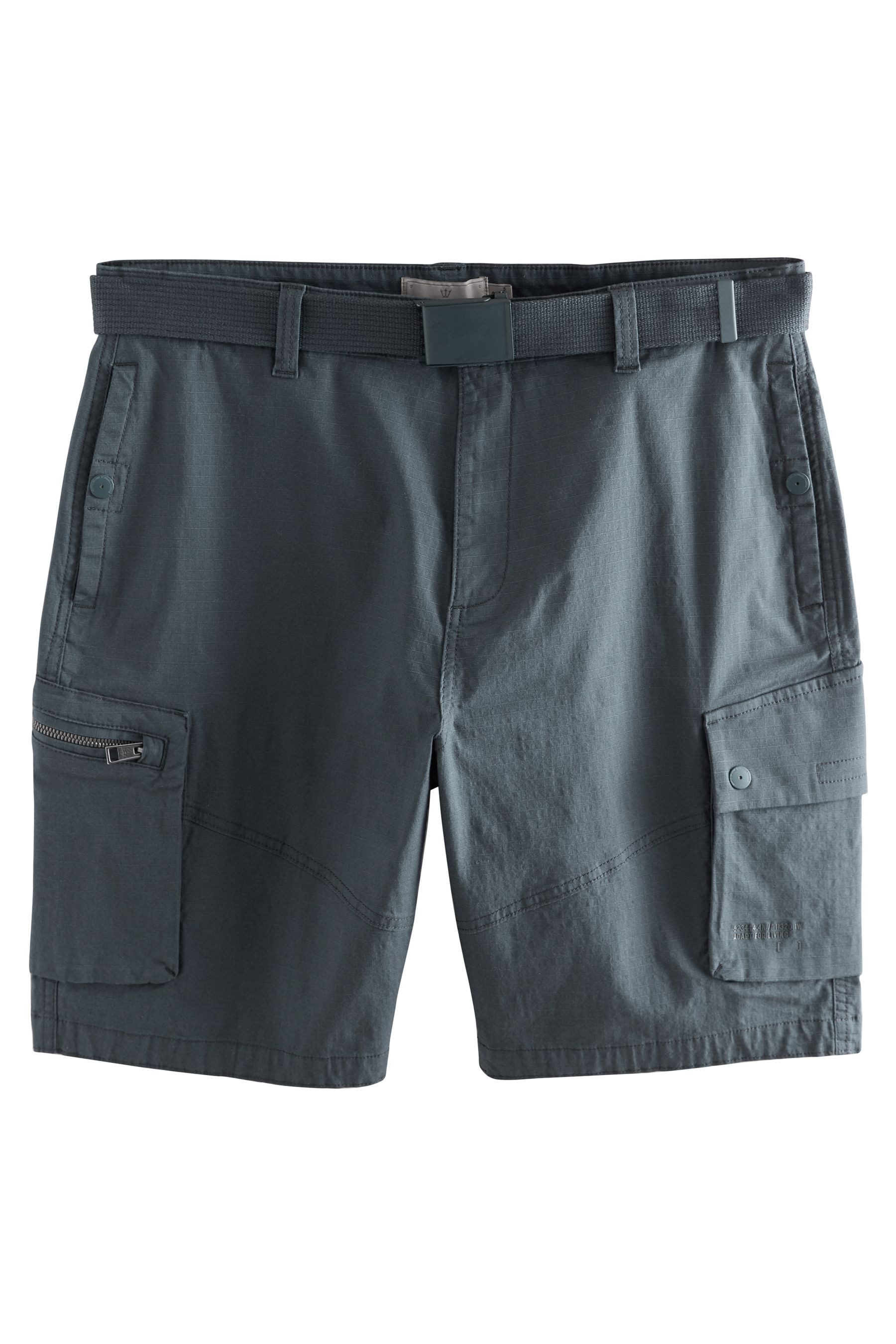 Next Cargoshorts Cargoshorts aus Ripstop mit Gürtel (2-tlg)