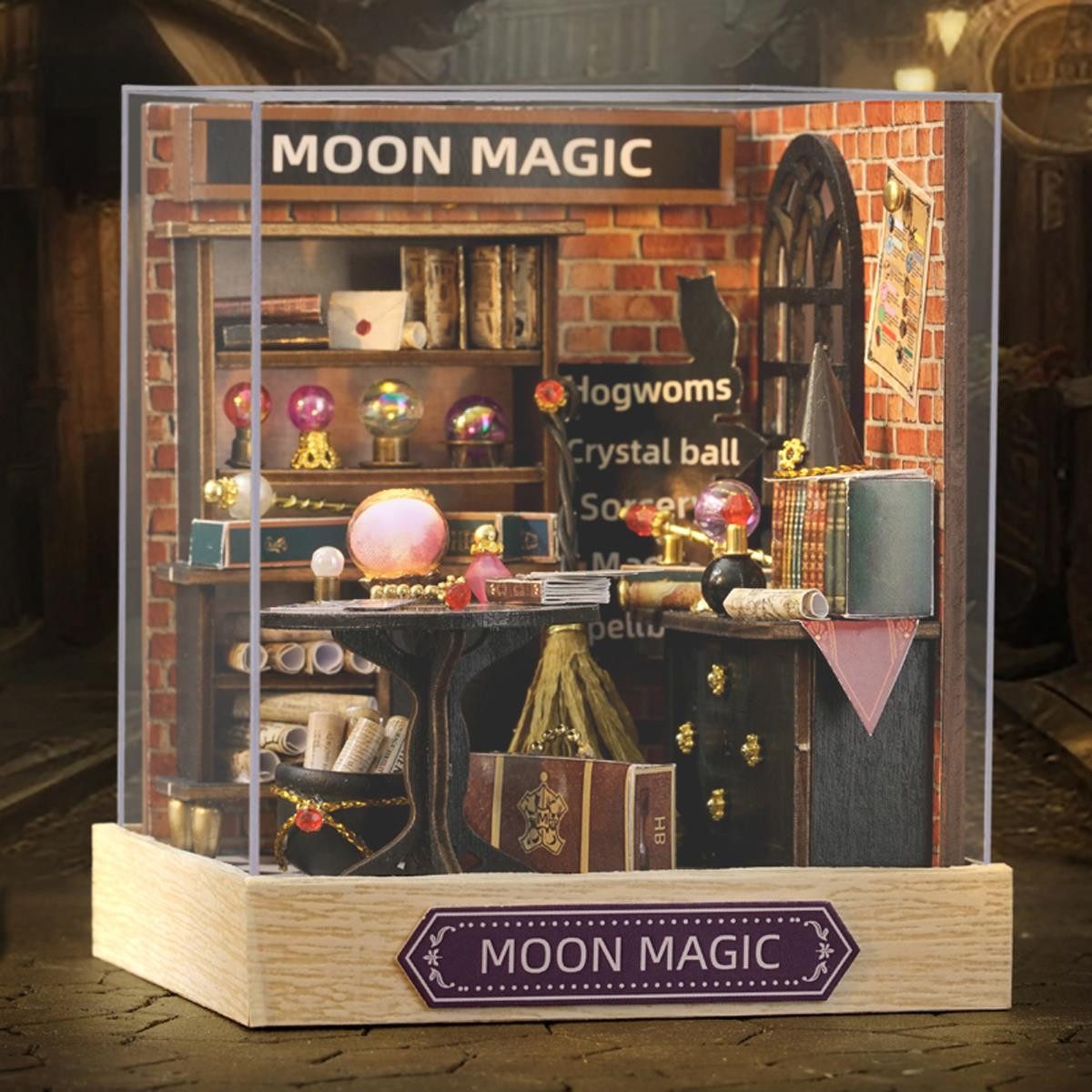 Cute Room 3D-Puzzle Miniatur DIY Modellbausatz Zauberhaus Moon Magic, Puzzl günstig online kaufen