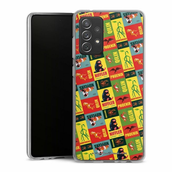 DeinDesign Handyhülle Phantastische Tierwesen Offizielles Lizenzprodukt Fantasy Samsung Galaxy A72 Silikon Hülle Bumper Case Handy Schutzhülle