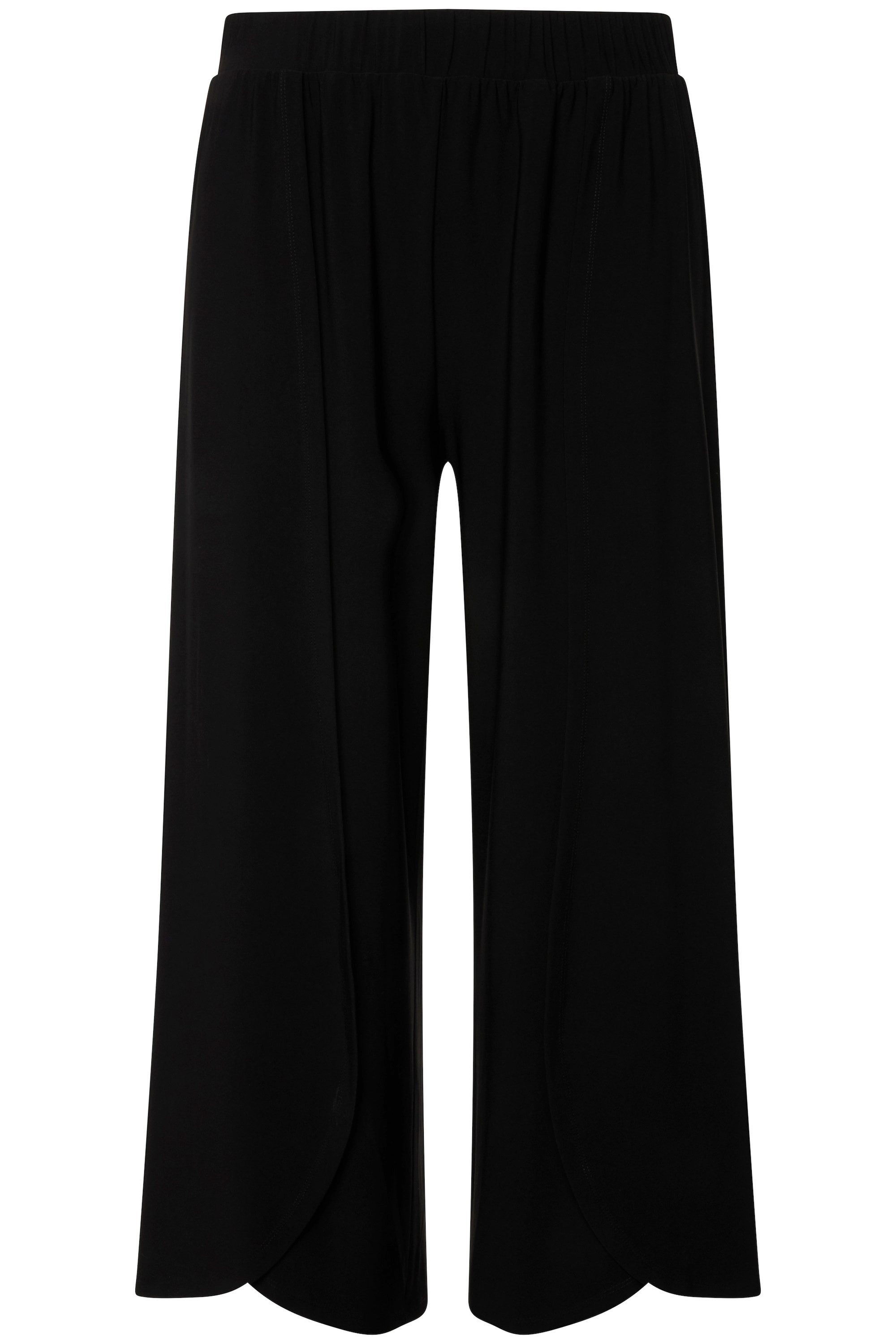 Ulla Popken Funktionshose Jerseyhose Schlitze weites günstig online kaufen