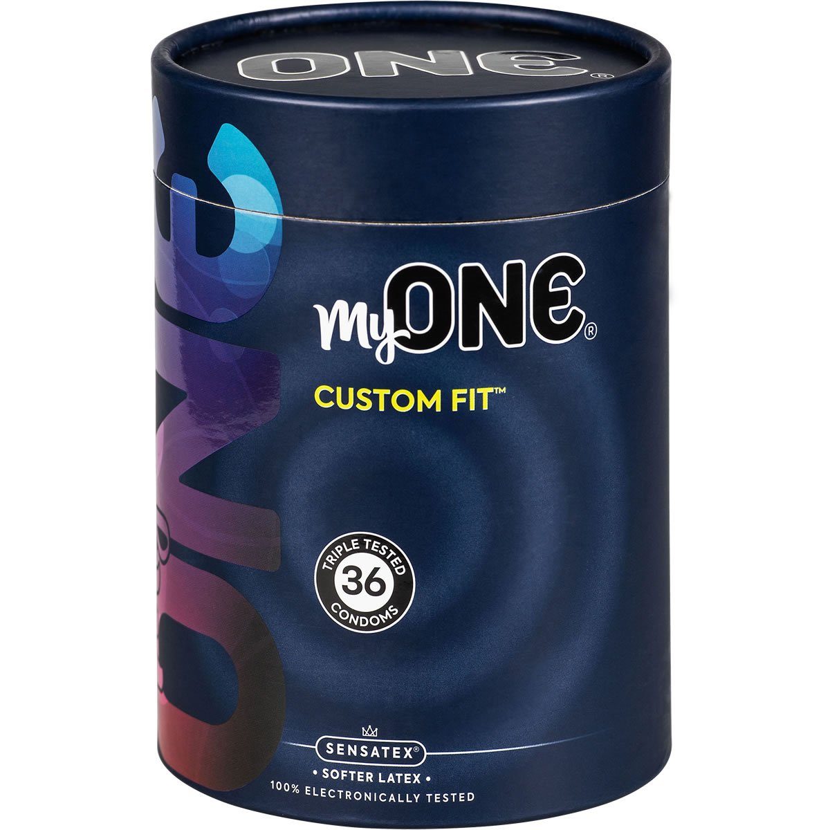 MyOne XXL-Kondome «Custom Fit» Maßkondome, 69mm nominale Breite - Packung mit, 36 St., Größe: 69M -, leichtes Abrollen & erhöhter Tragekomfort durch ideale Größe