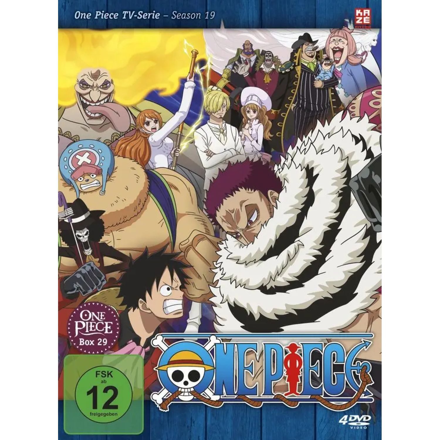Crunchyroll DVD One Piece - TV-Serie.Box.29,4 DVD