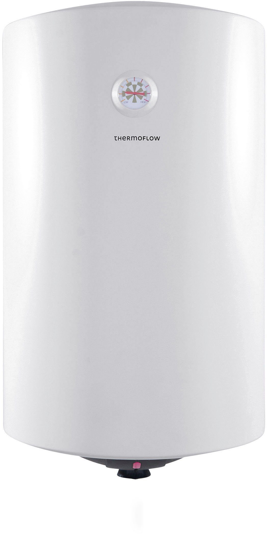 Thermoflow Standspeicher DS80, (max. 75°C), Aufheizzeit von 10 °C auf 65 °C in 163 min