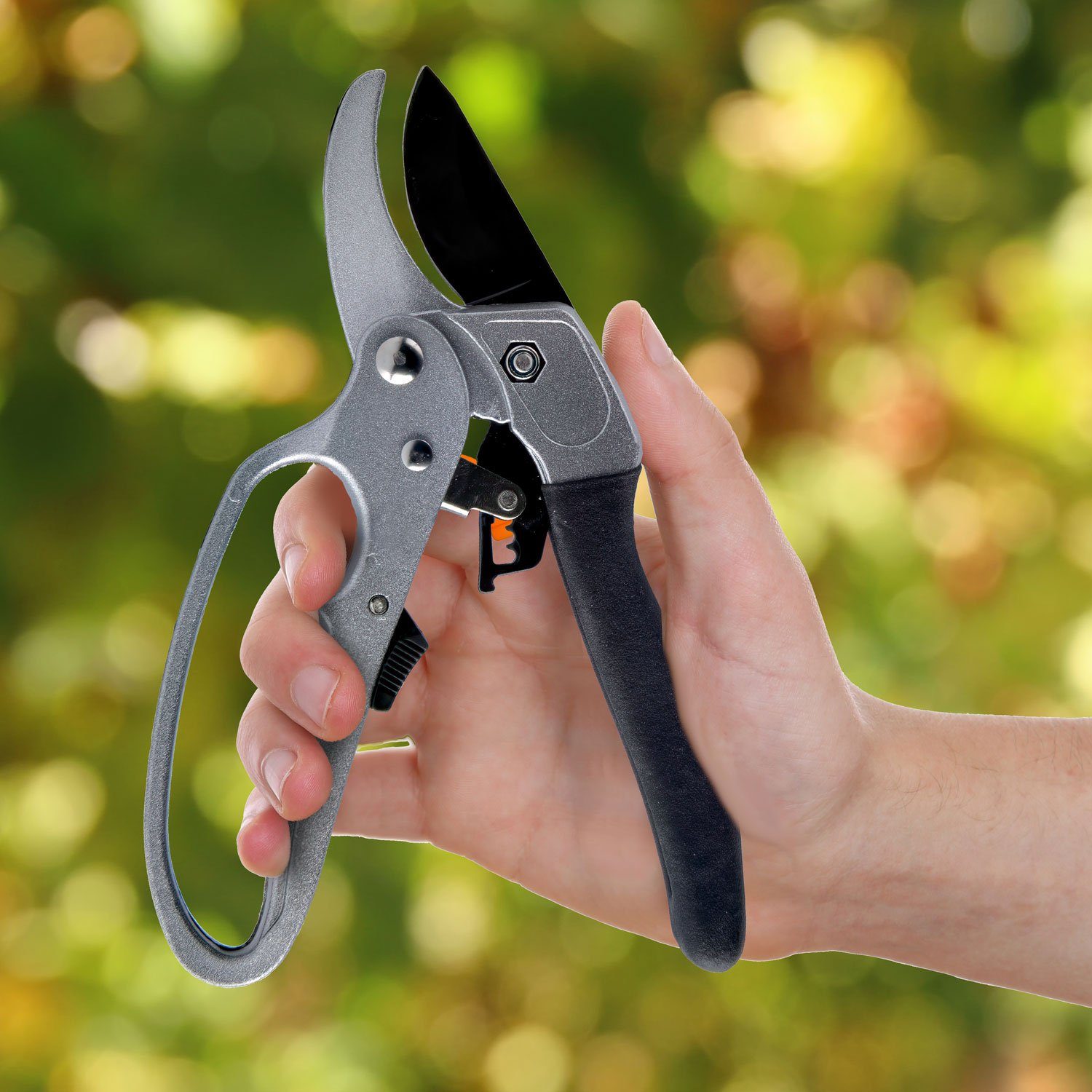 Goods+Gadgets Gartenschere Goods+Gadgets Gartenschere – Universal Blumenschere aus Edelstahl, geschmiedete Klinge aus rostfreiem Edelstahl
