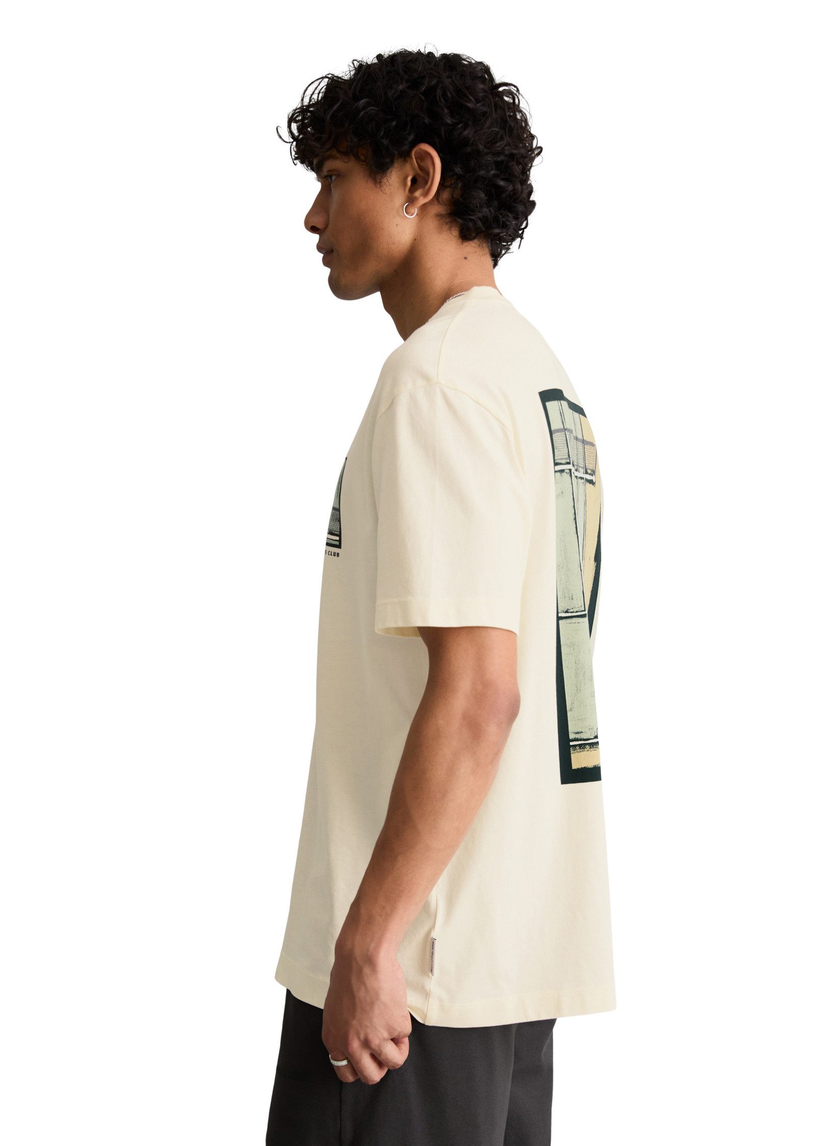 Marc O'Polo DENIM T-Shirt mit großem Rückenprint