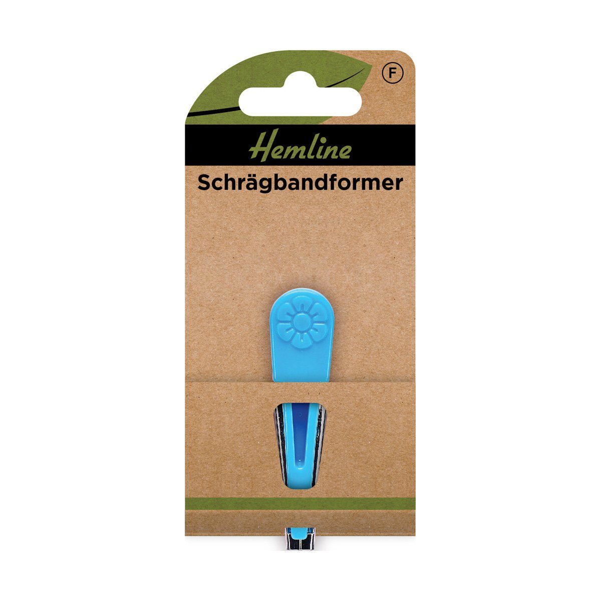 Hemline Stoff Schrägbandformer 6 mm blau 1 St