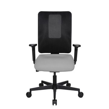 TOPSTAR Bürostuhl 1 Stuhl OX300 Bürostuhl Sitness Open X (N) Deluxe - hellgrau/schwarz