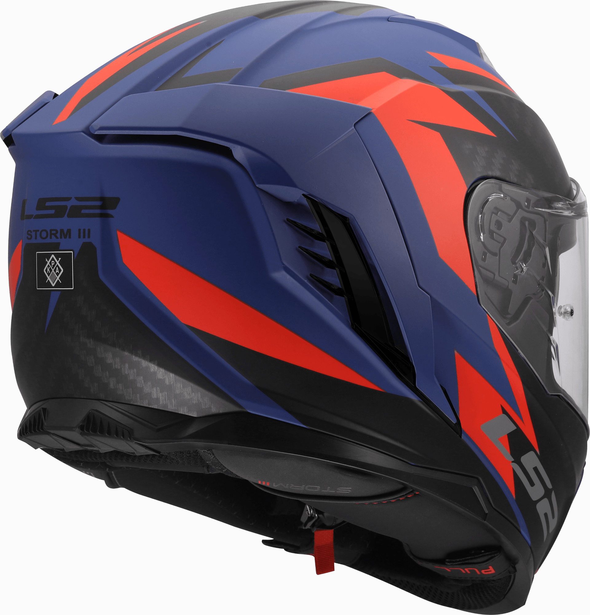 LS2 Motorradhelm FF818 Storm III Dynamo Helm, Pinlockscheibe Enthalten