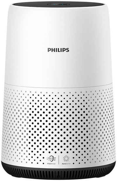 Philips Luftreiniger AC0820/10 800 Serie, für 49 m² Räume, für 49 m² Räume, für Allergiker geeignet