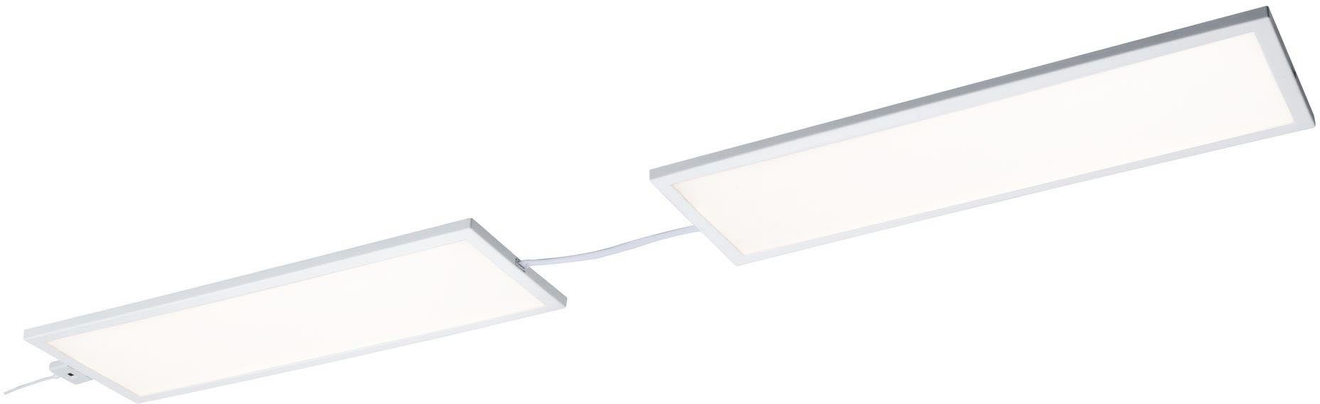 Weiß LED Ace Paulmann Warmweiß, 10x30cm LED Erweiterung 7,5W Panel fest LED 10x30cm Panel 7,5W Erweiterung, Unterschrankleuchte Ace Weiß integriert,