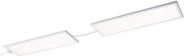Paulmann Unterschrankleuchte LED Panel Ace 7,5W Weiß 10x30cm Erweiterung, LED fest integriert, Warmweiß, LED Panel Ace 7,5W Weiß 10x30cm Erweiterung
