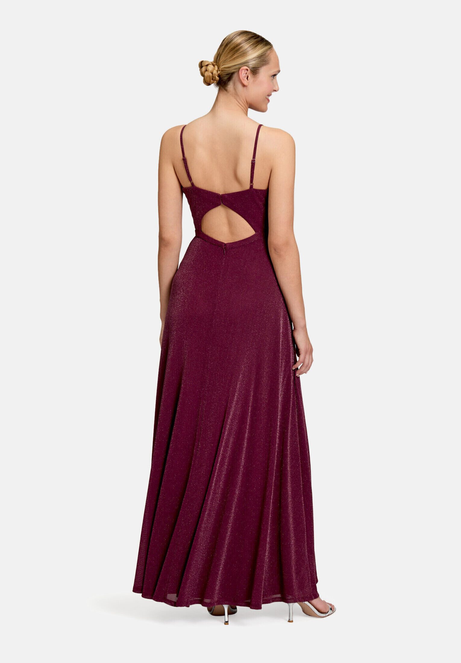 Vera Mont Abendkleid Damen mit Lurexfaden