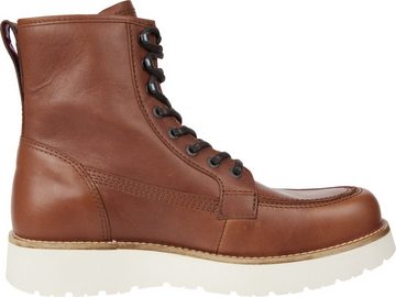 Tommy Hilfiger TH AMERICAN WARM LEATHER BOOT Winterstiefelette mit seitlicher TH-Logoprägung