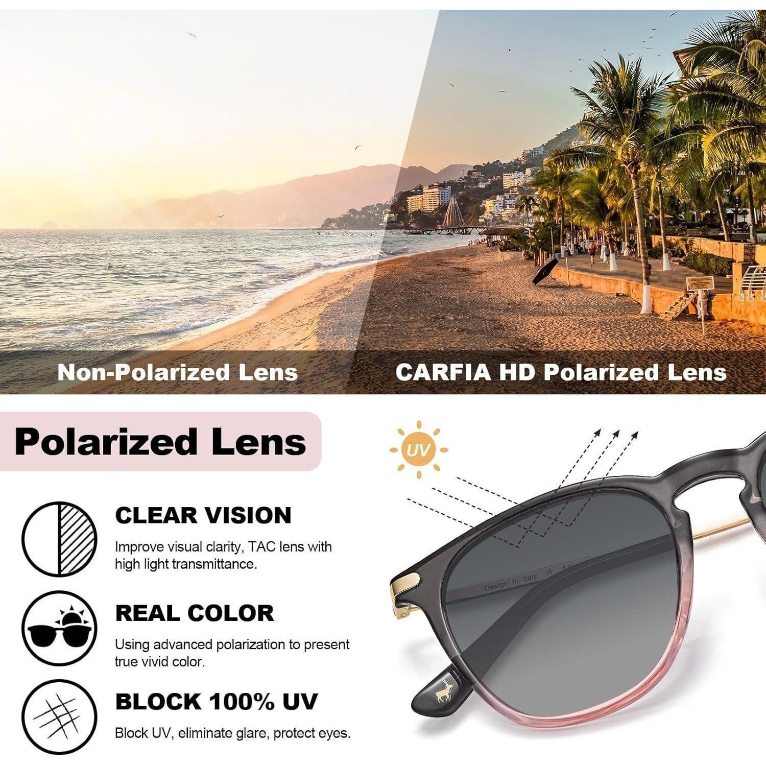 LuxusKollektion Retrosonnenbrille Polarisierte Damen Sonnenbrille Blaulicht günstig online kaufen