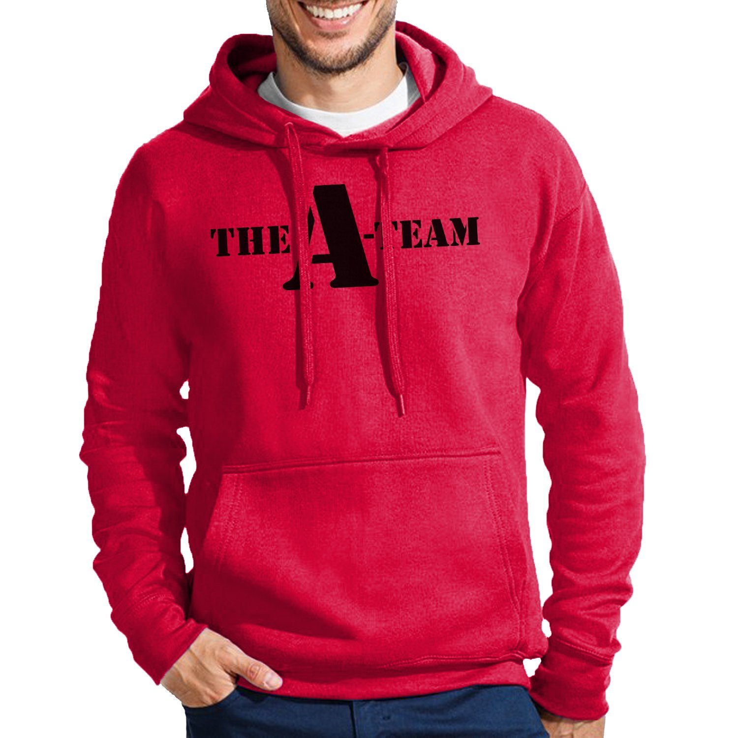 Hoodie Herren A Team Logo Print Van Bus Murdock Hannibal Serie