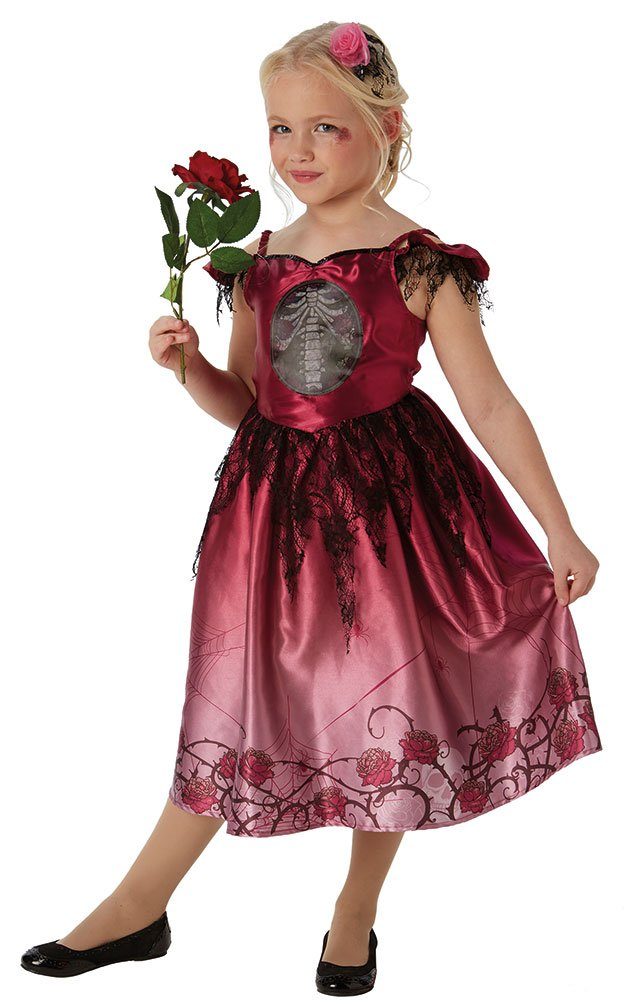 Karneval-Klamotten Kostüm Horror Prinzessin Kind gruseliges Halloweenkostüm, Mädchenkostüm Kinderkostüm für Halloween Party's