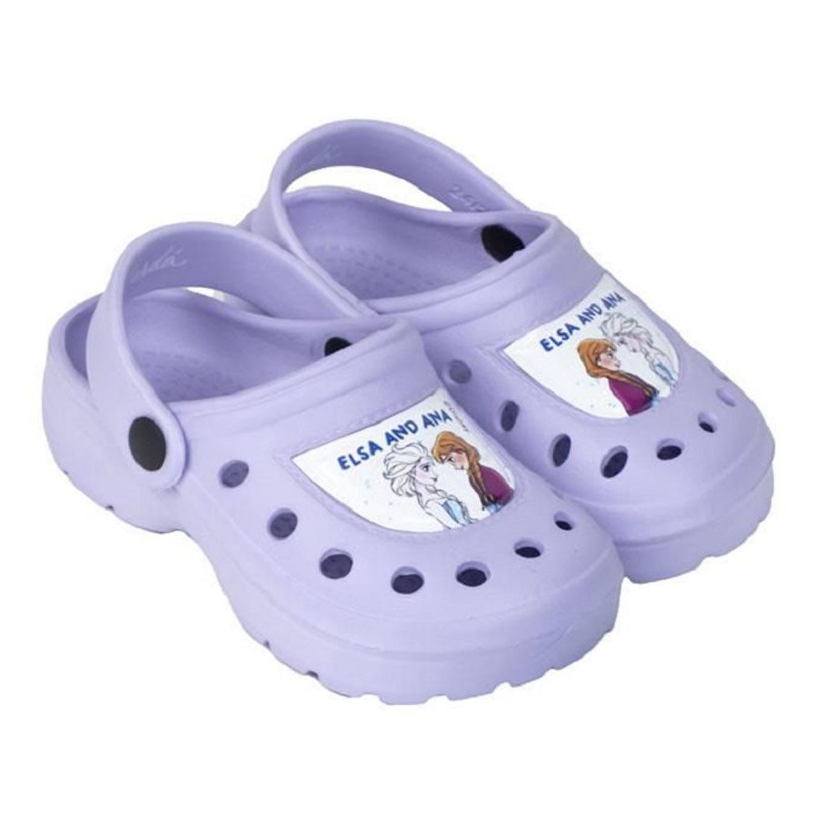 Disney Frozen Clogs Rutschfeste Sandalen für Kinder mit Elsa und Anna Clog