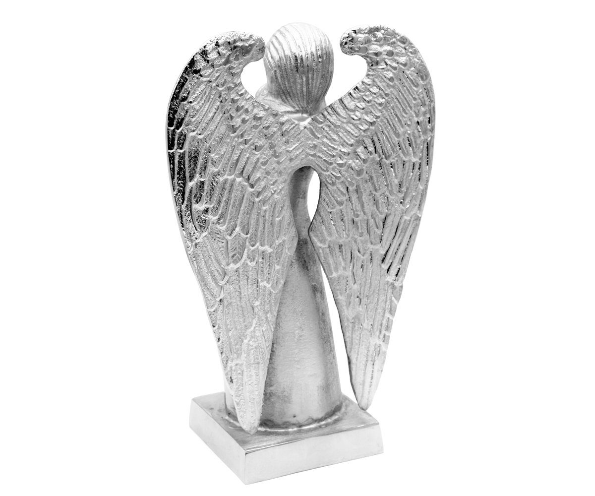 Brillibrum Engelfigur Schutzengel Hunde Engel Engelfigur Figur Metall Dekofigur