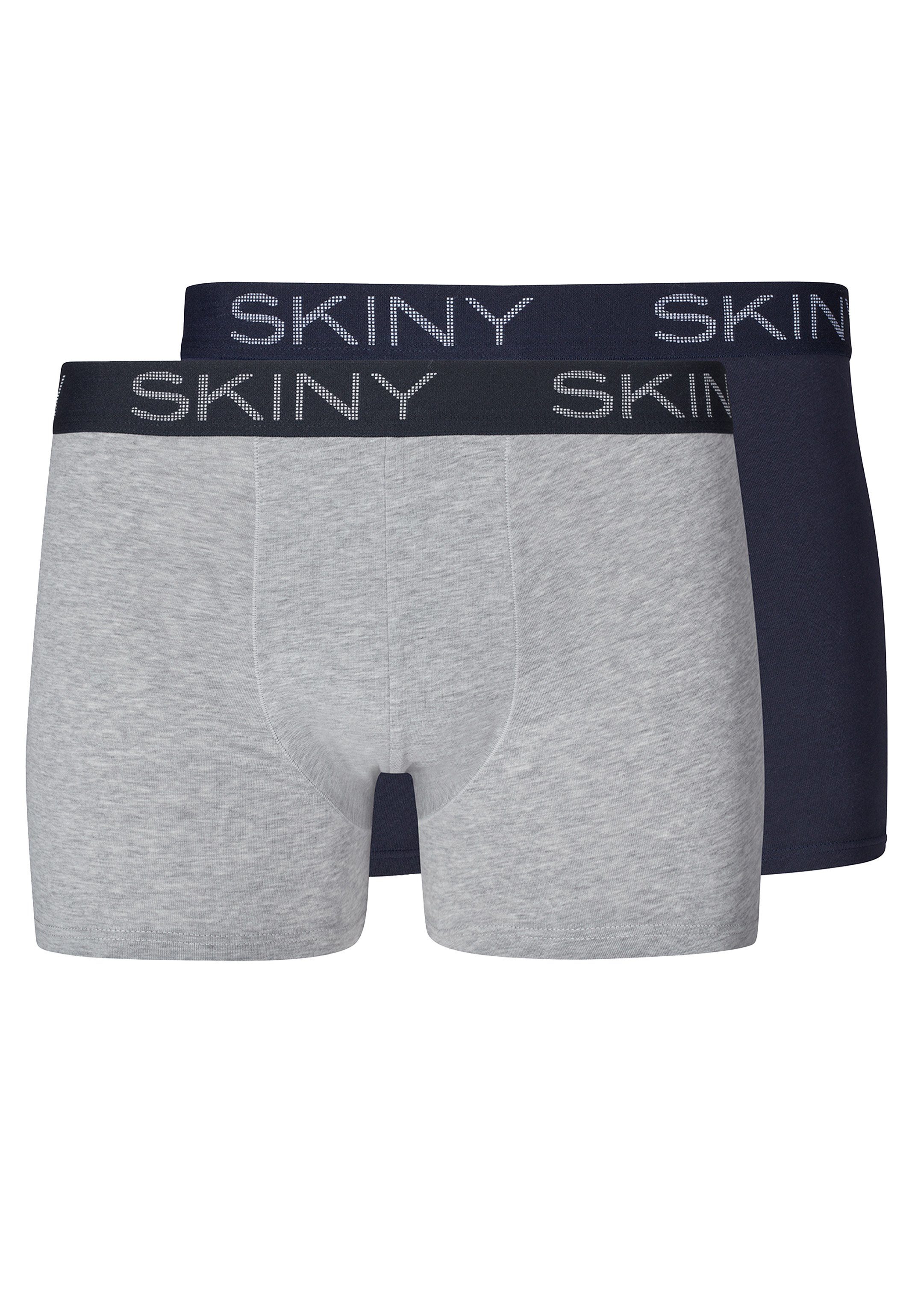 / - Boxer Short - Cotton Pack Retro Skiny Baumwolle Eingriff Ohne Pant 2-St) Retro - 2er (Spar-Set,