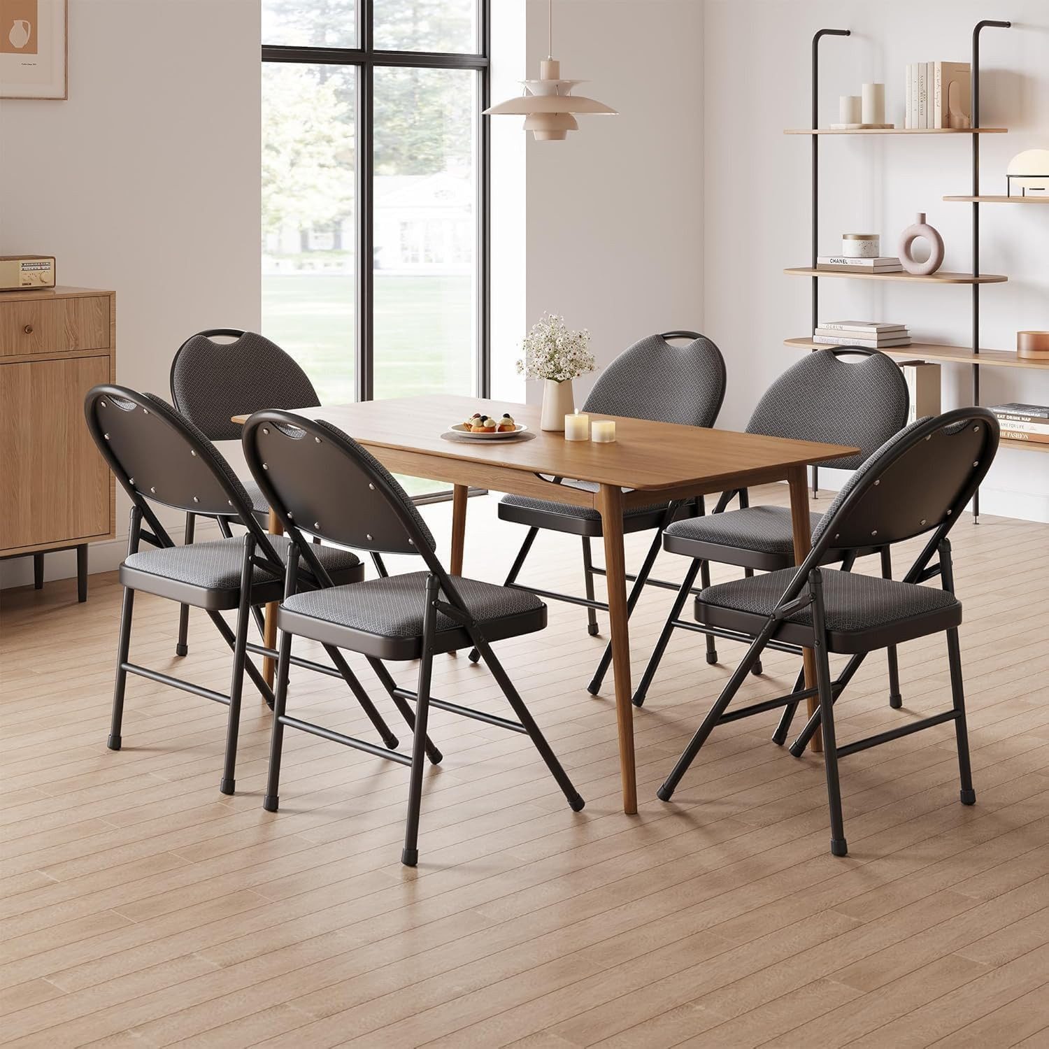 GarveeMore Klappstuhl Gästestuhl Klappstuhl Campingstuhl 2/4/6er Set Garten günstig online kaufen